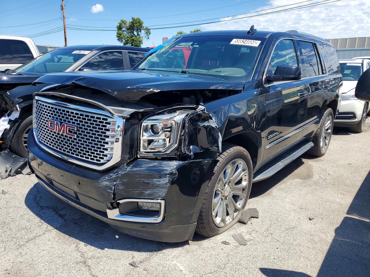 2015 Gmc Yukon Denali Black vin: 1GKS2CKJ4FR734806