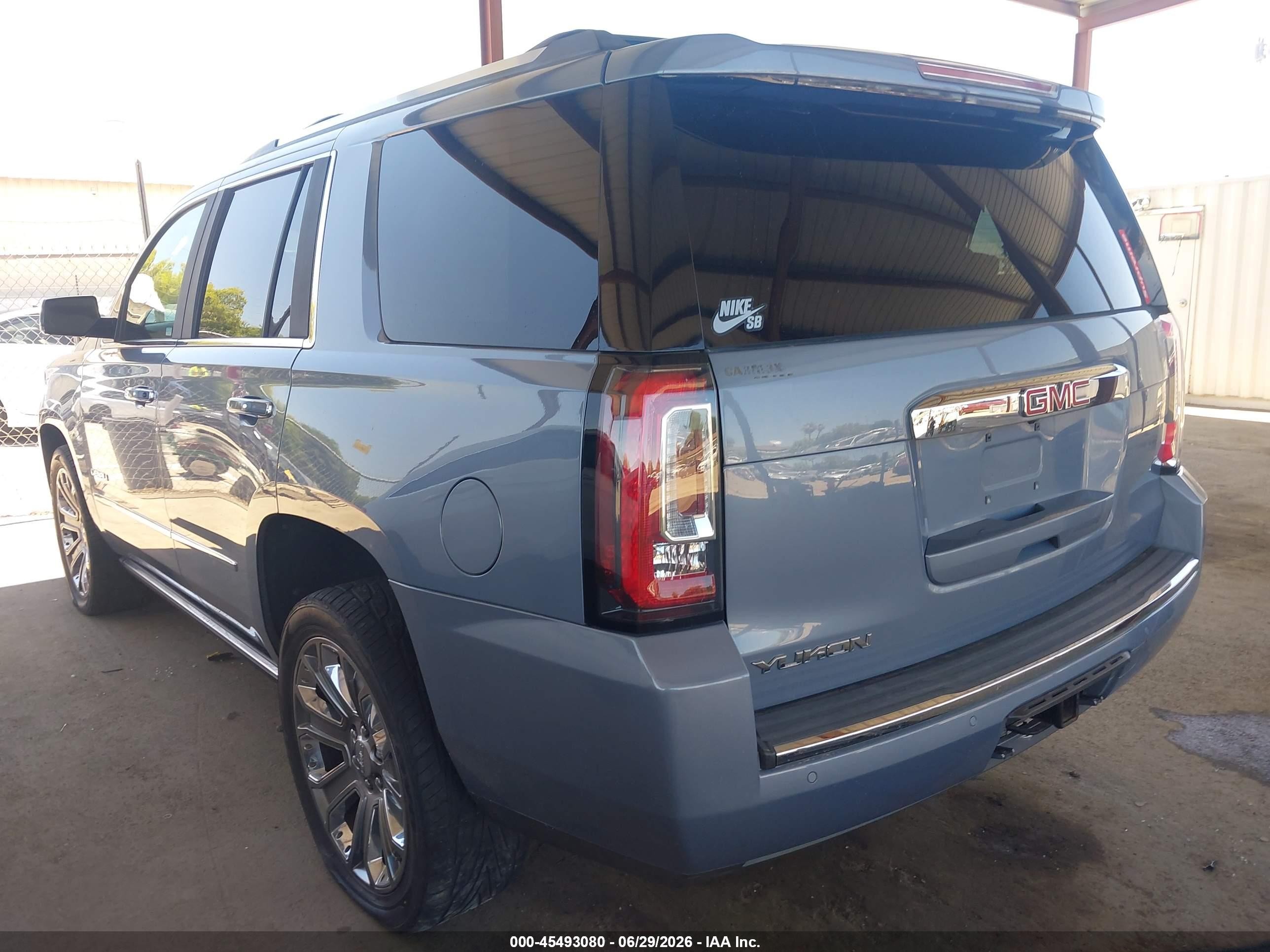 2015 Gmc Yukon Denali Light Blue vin: 1GKS2CKJ4FR743621
