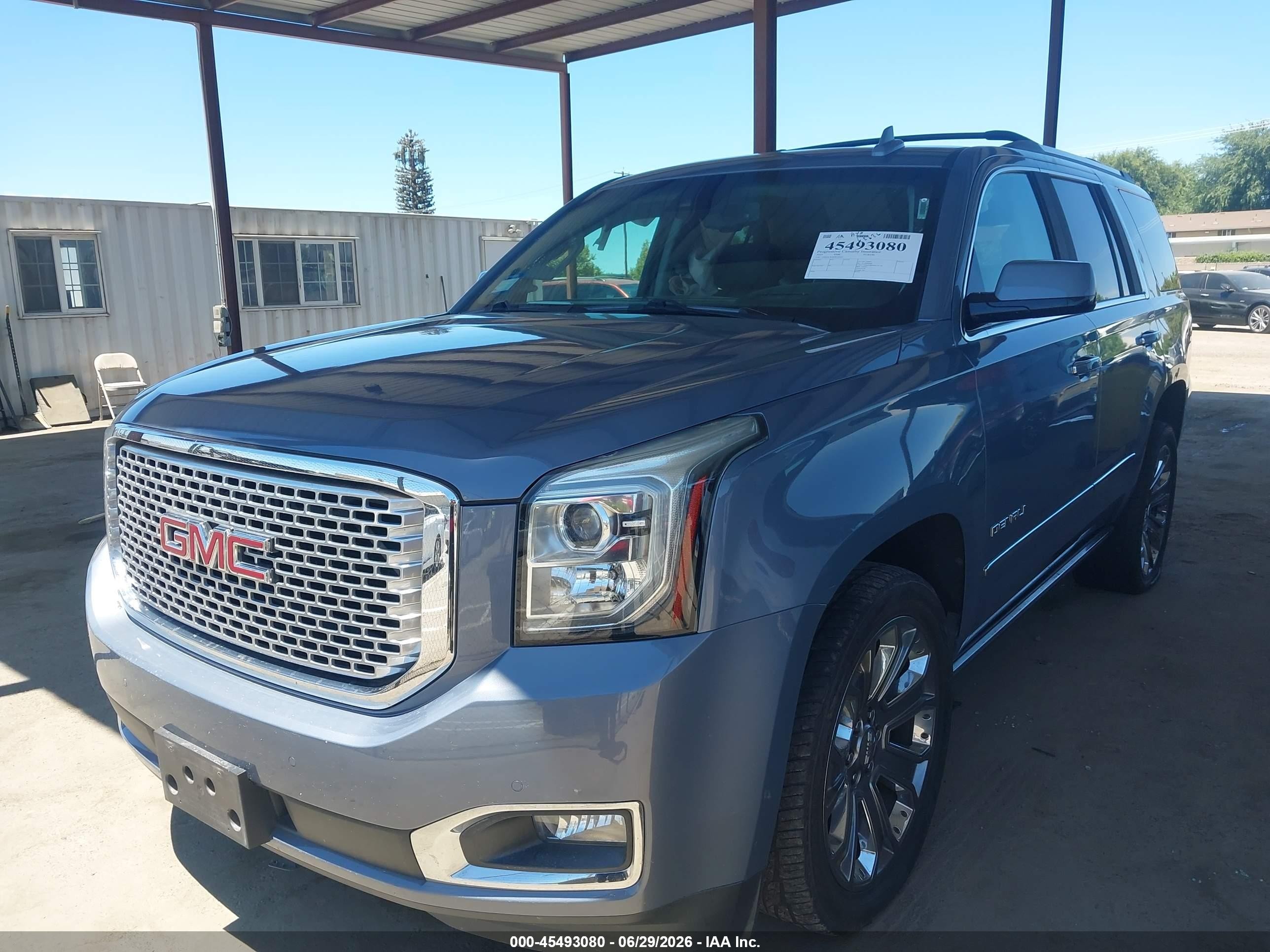 2015 Gmc Yukon Denali Light Blue vin: 1GKS2CKJ4FR743621