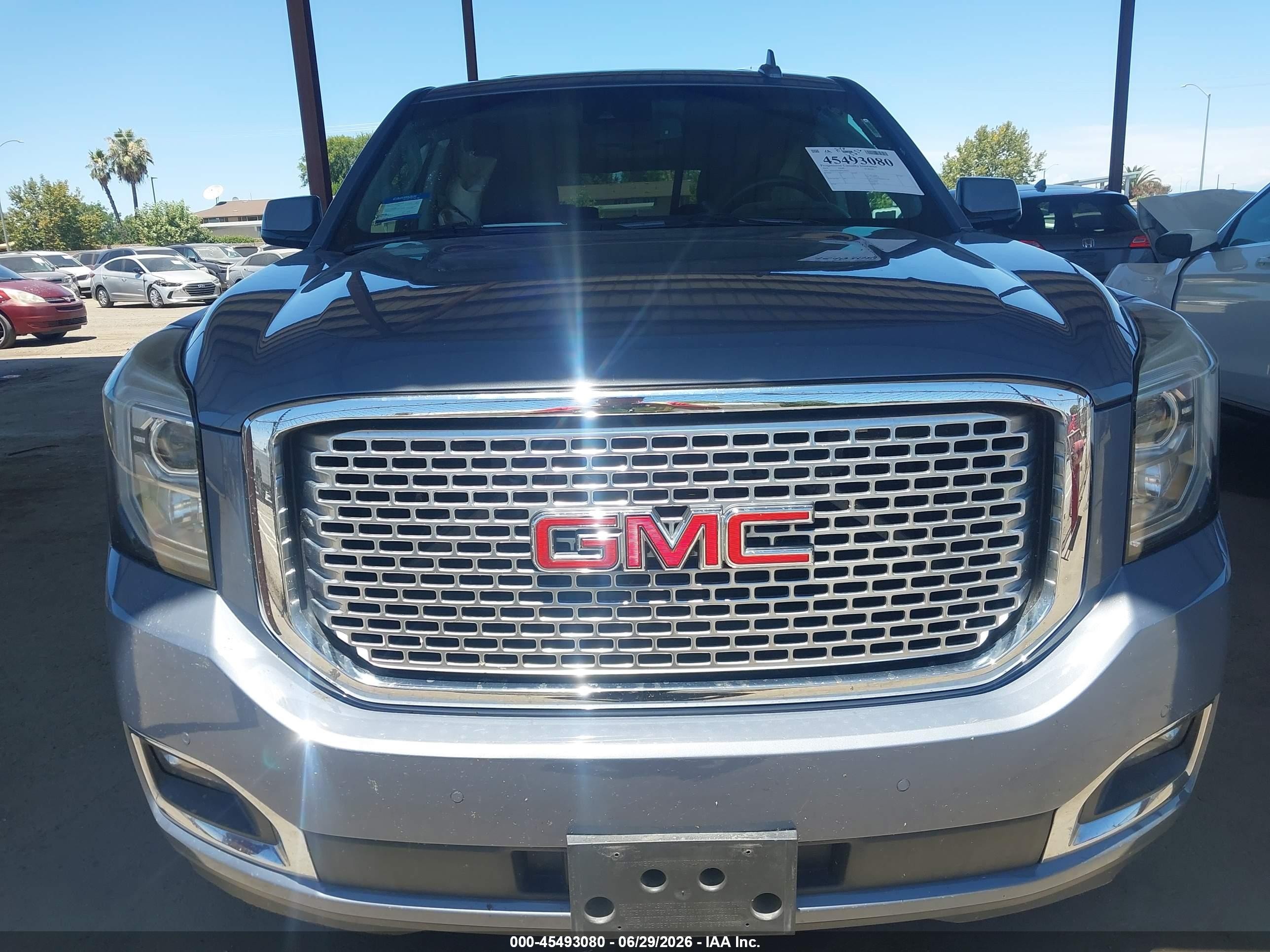 2015 Gmc Yukon Denali Light Blue vin: 1GKS2CKJ4FR743621