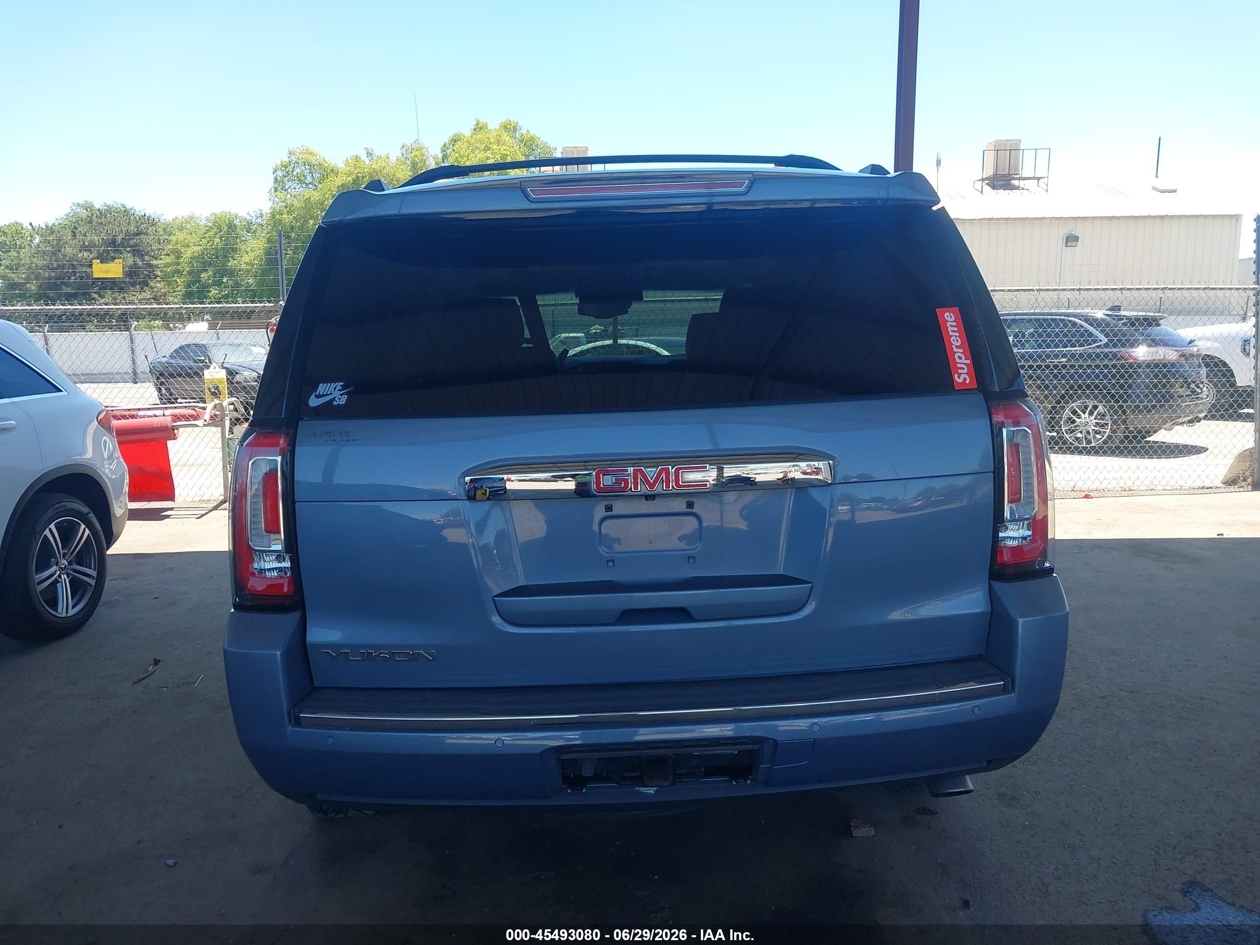 2015 Gmc Yukon Denali Light Blue vin: 1GKS2CKJ4FR743621