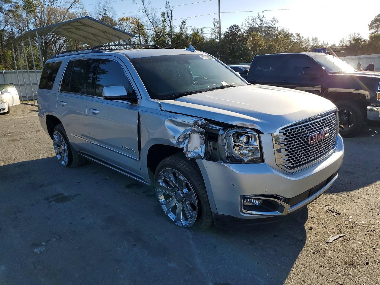 2016 Gmc Yukon Denali Gray vin: 1GKS2CKJ4GR319728