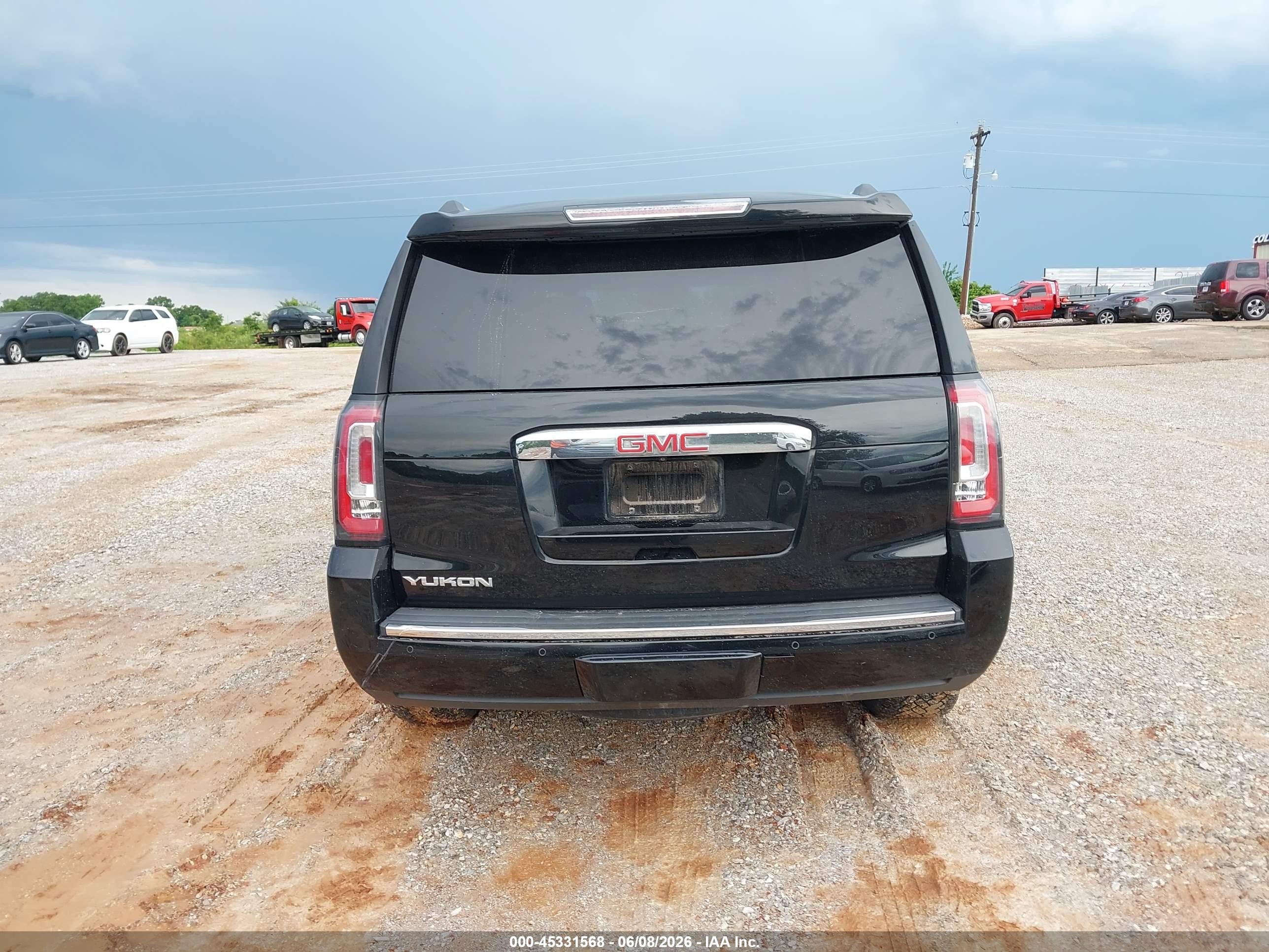 2015 Gmc Yukon Denali Black vin: 1GKS2CKJ5FR227784