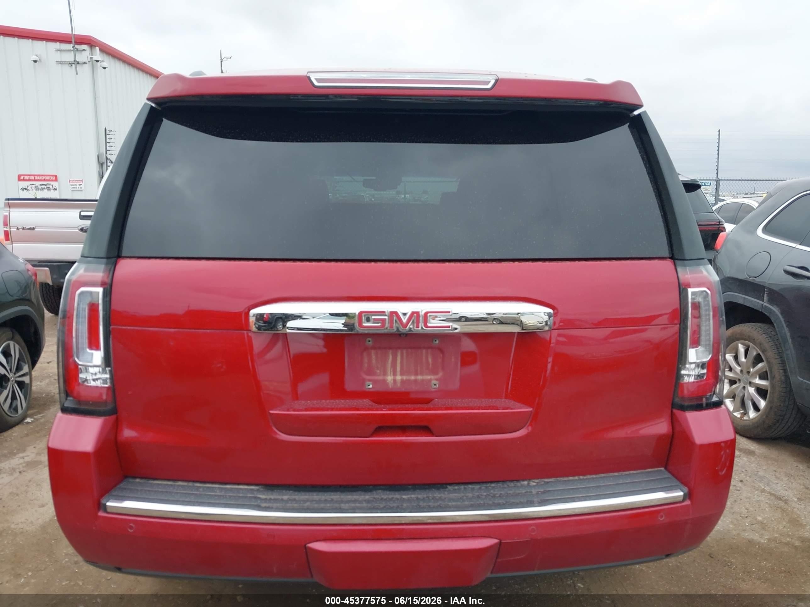 2015 Gmc Yukon Denali Maroon vin: 1GKS2CKJ5FR228434