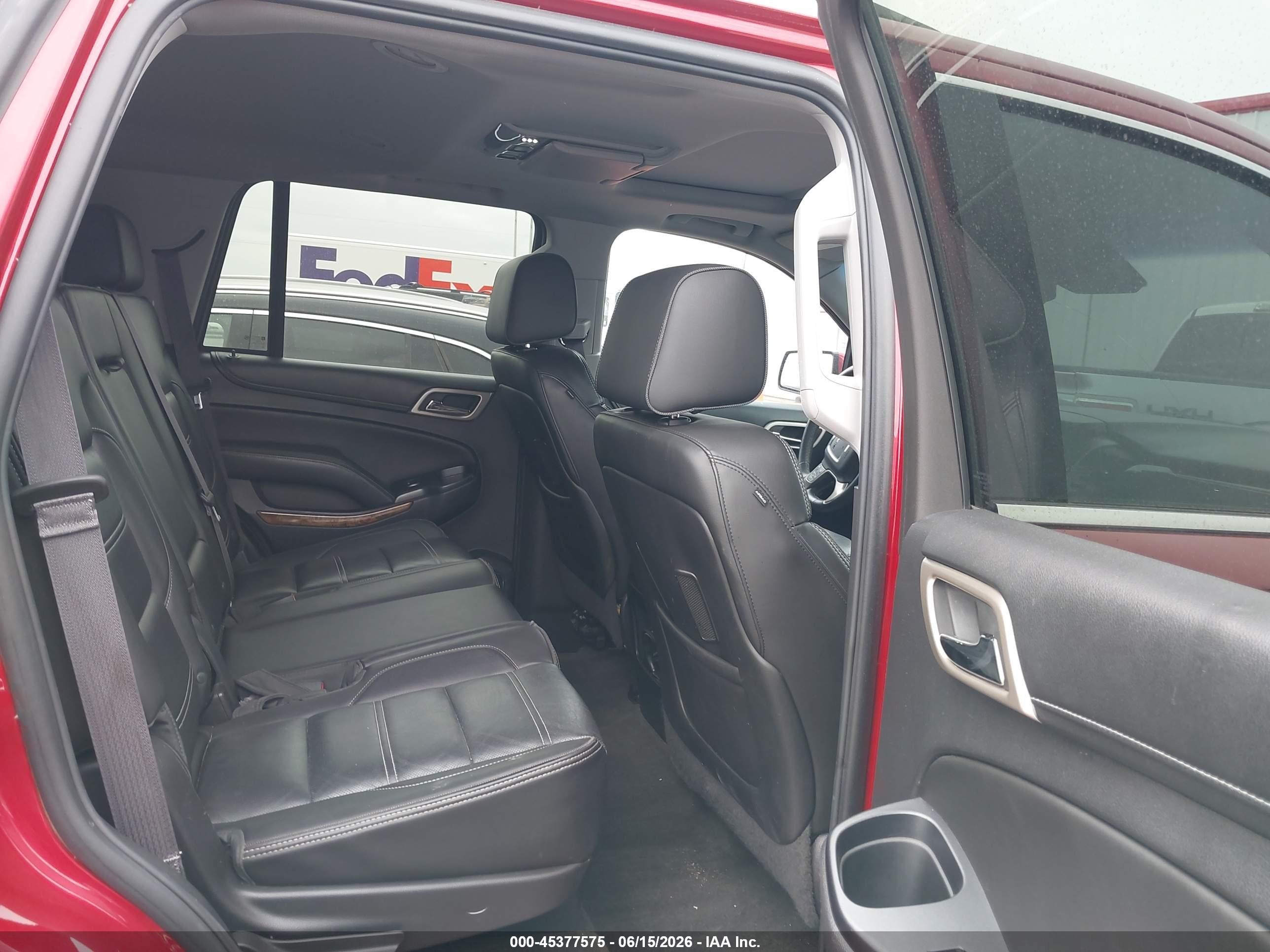 2015 Gmc Yukon Denali Maroon vin: 1GKS2CKJ5FR228434
