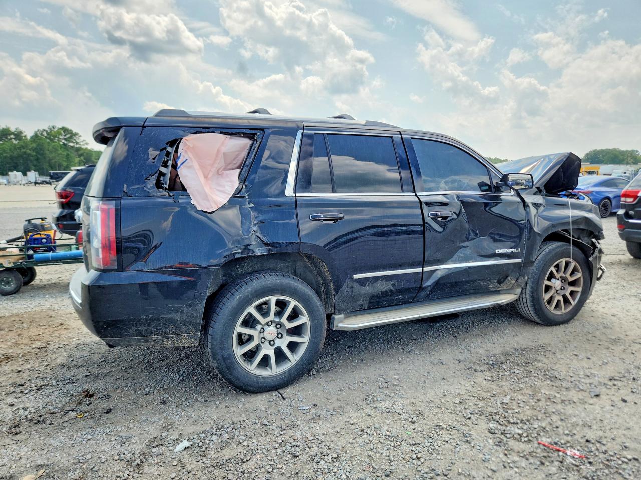 2015 Gmc Yukon Denali Черный vin: 1GKS2CKJ5FR298418