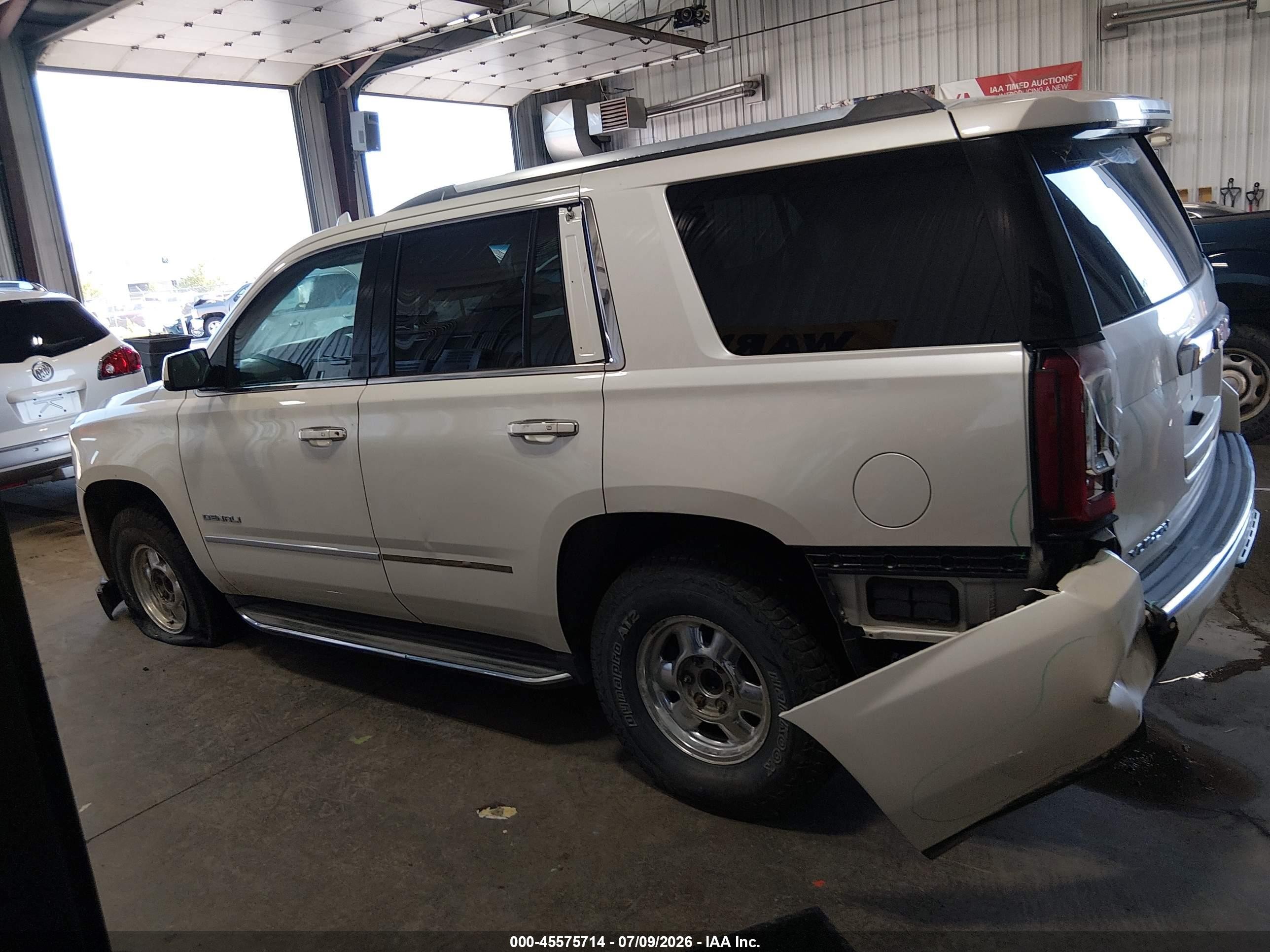 2015 Gmc Yukon Denali White vin: 1GKS2CKJ5FR510752