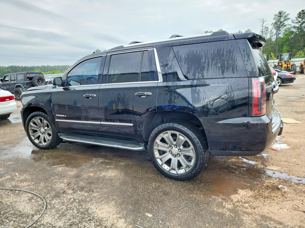 2015 Gmc Yukon Denali Black vin: 1GKS2CKJ5FR589999