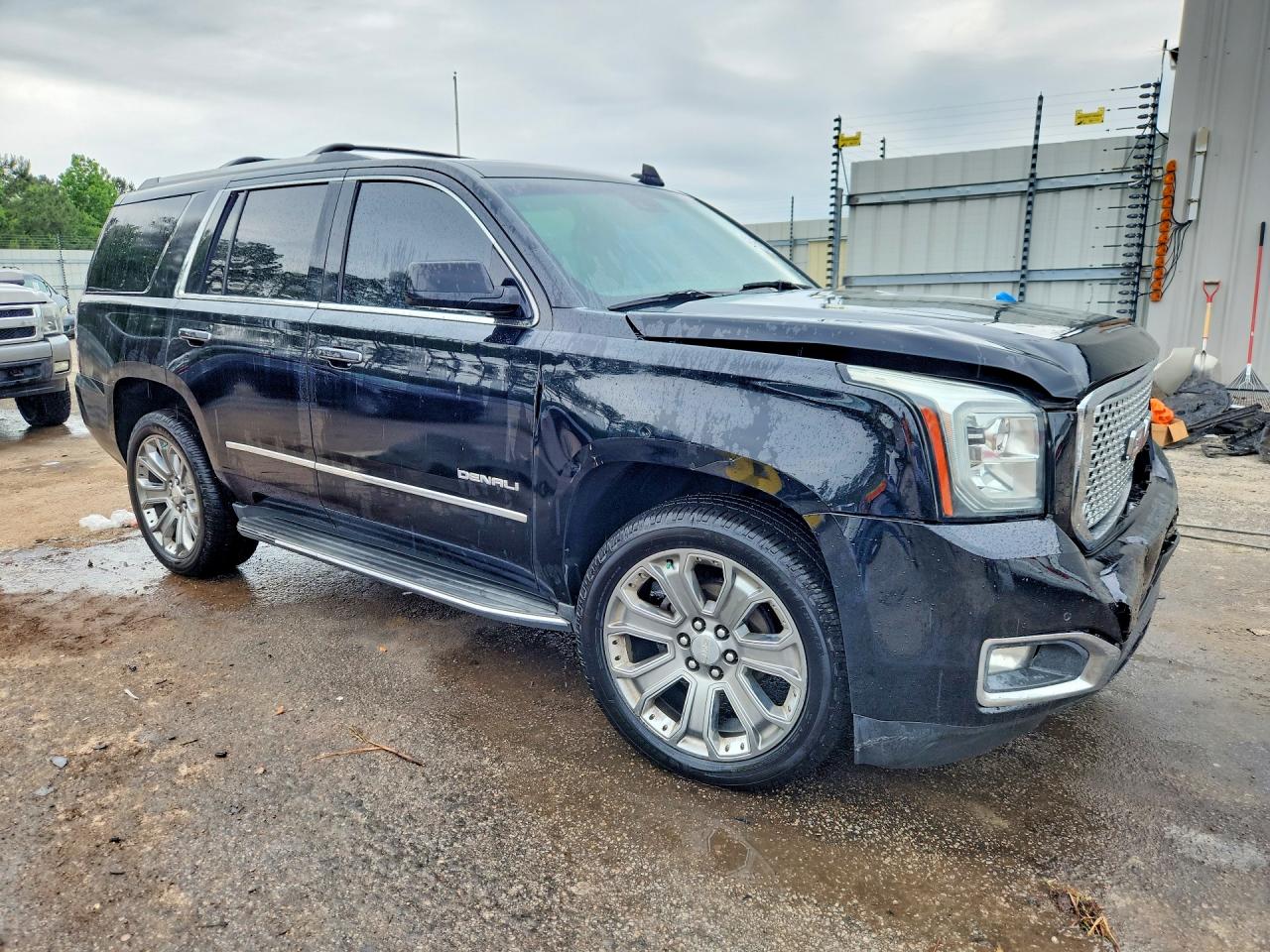 2015 Gmc Yukon Denali Black vin: 1GKS2CKJ5FR589999