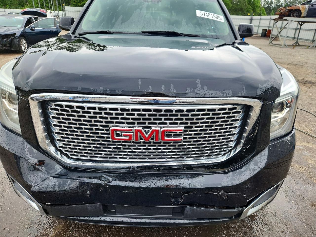 2015 Gmc Yukon Denali Black vin: 1GKS2CKJ5FR589999