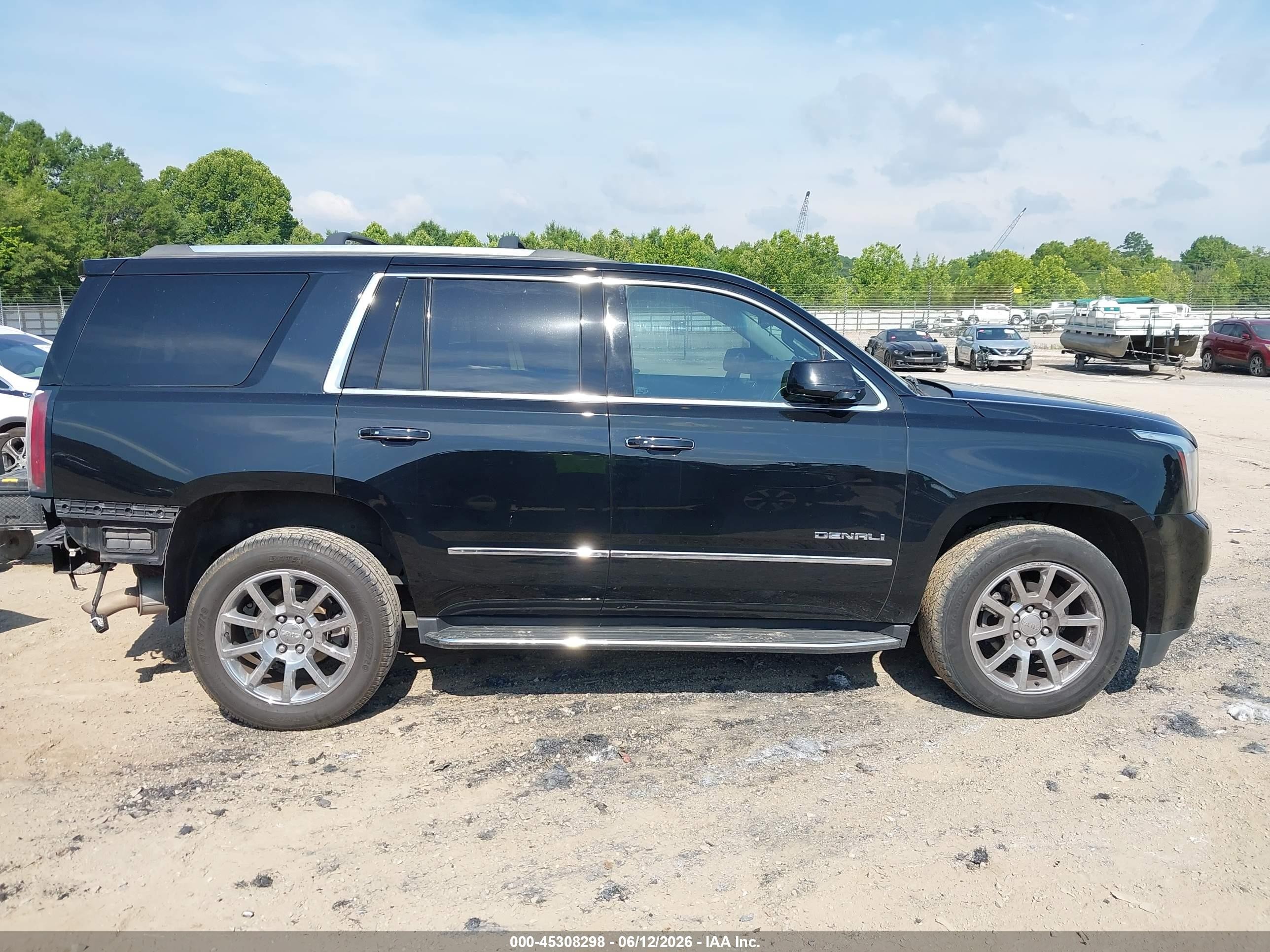 2018 Gmc Yukon Denali Black vin: 1GKS2CKJ5JR278131
