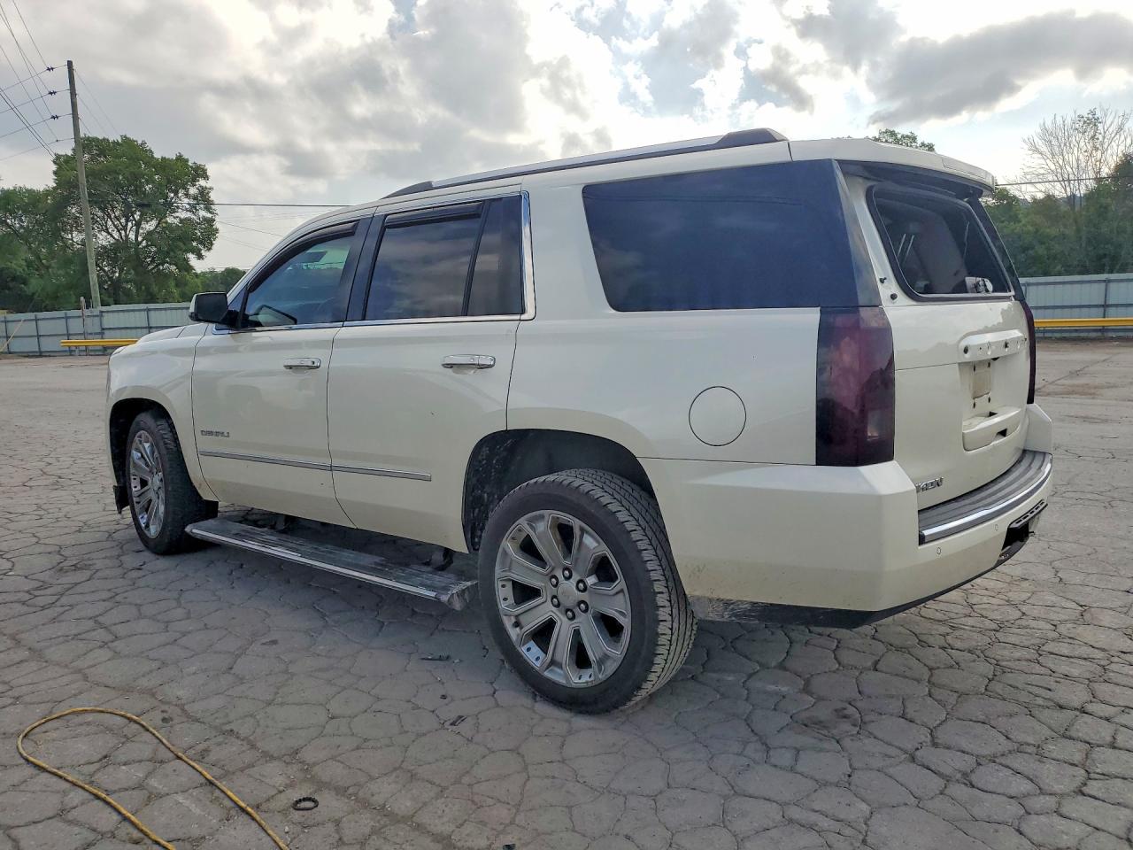 2015 Gmc Yukon Denali White vin: 1GKS2CKJ6FR125247