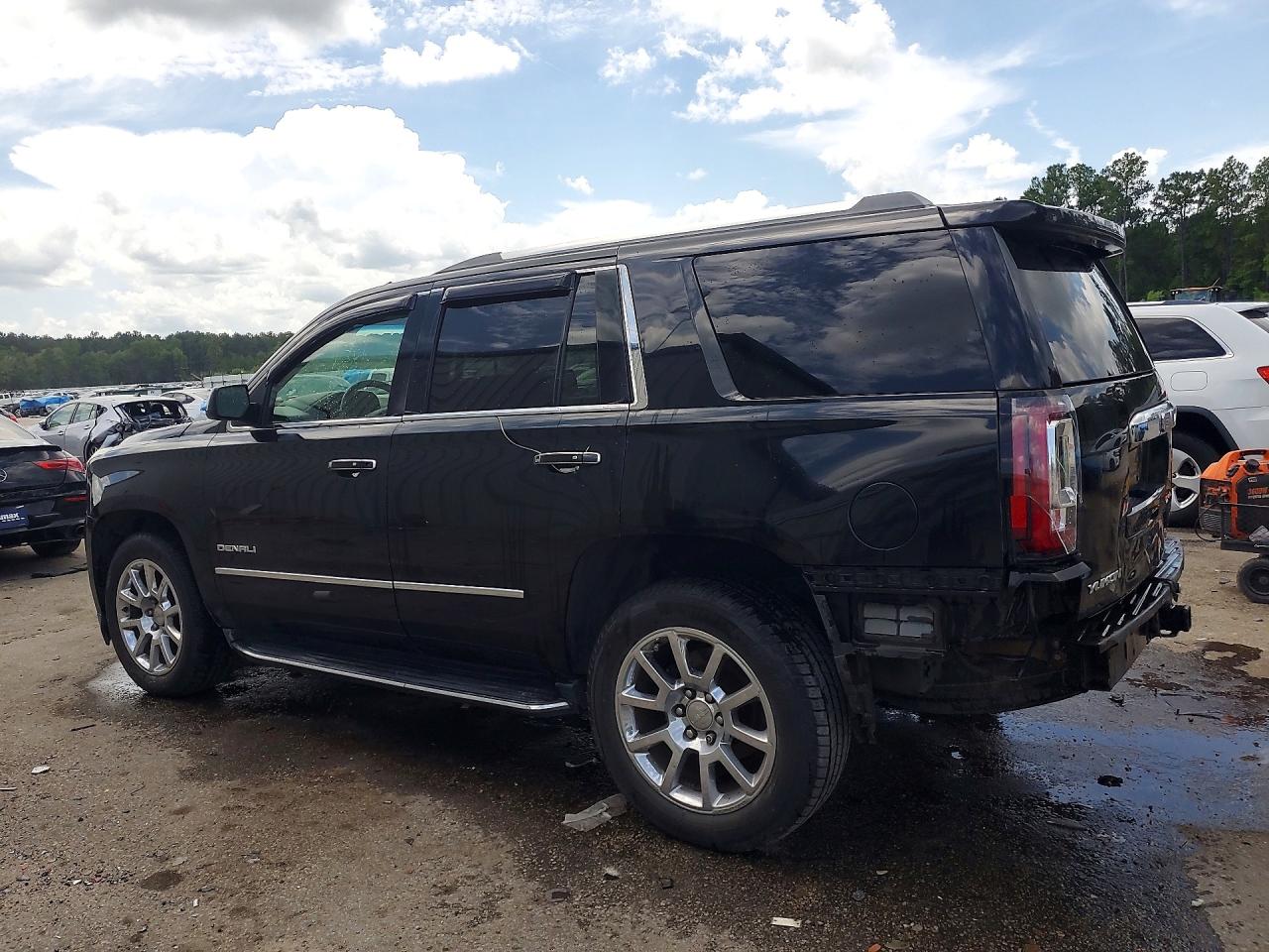 2015 Gmc Yukon Denali Black vin: 1GKS2CKJ6FR220133