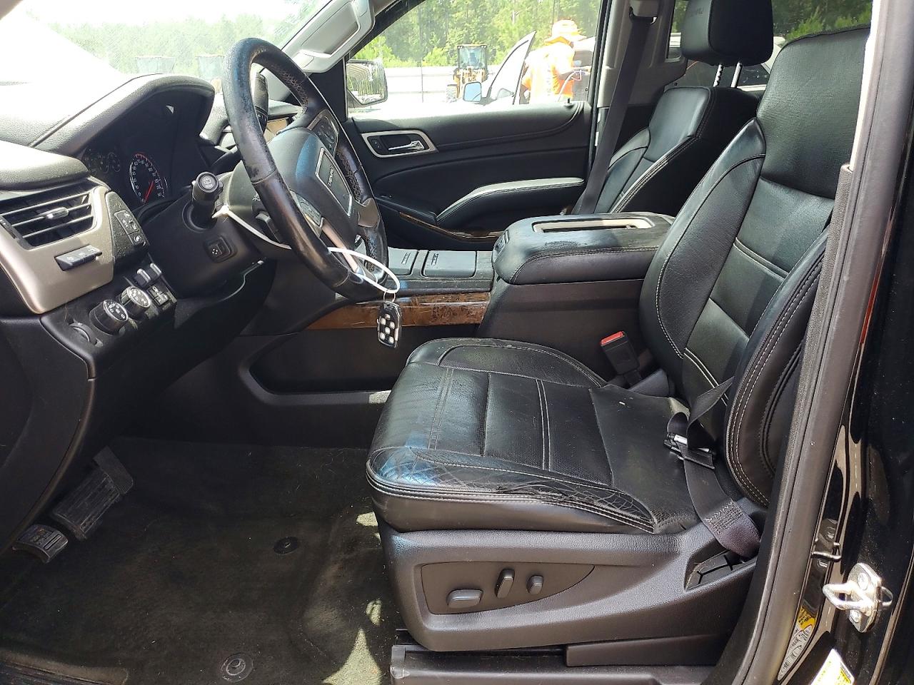 2015 Gmc Yukon Denali Black vin: 1GKS2CKJ6FR220133