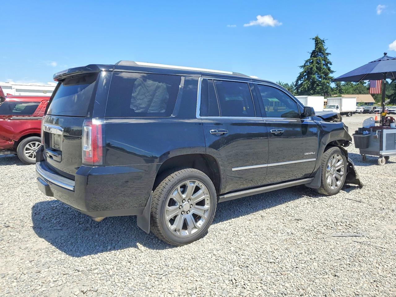 2015 Gmc Yukon Denali Black vin: 1GKS2CKJ6FR248496