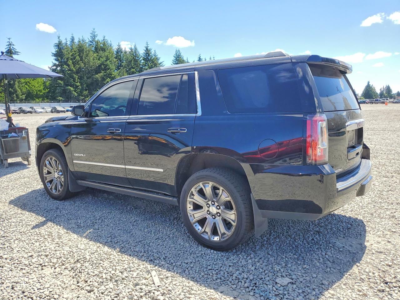 2015 Gmc Yukon Denali Black vin: 1GKS2CKJ6FR248496