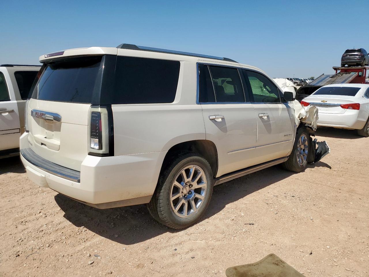 2015 Gmc Yukon Denali Beige vin: 1GKS2CKJ6FR578056