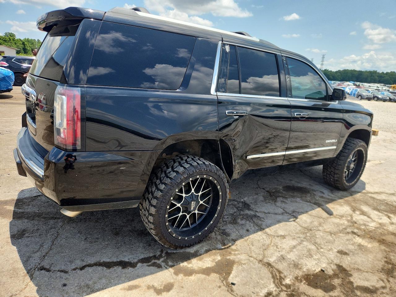 2015 Gmc Yukon Denali Black vin: 1GKS2CKJ6FR660062