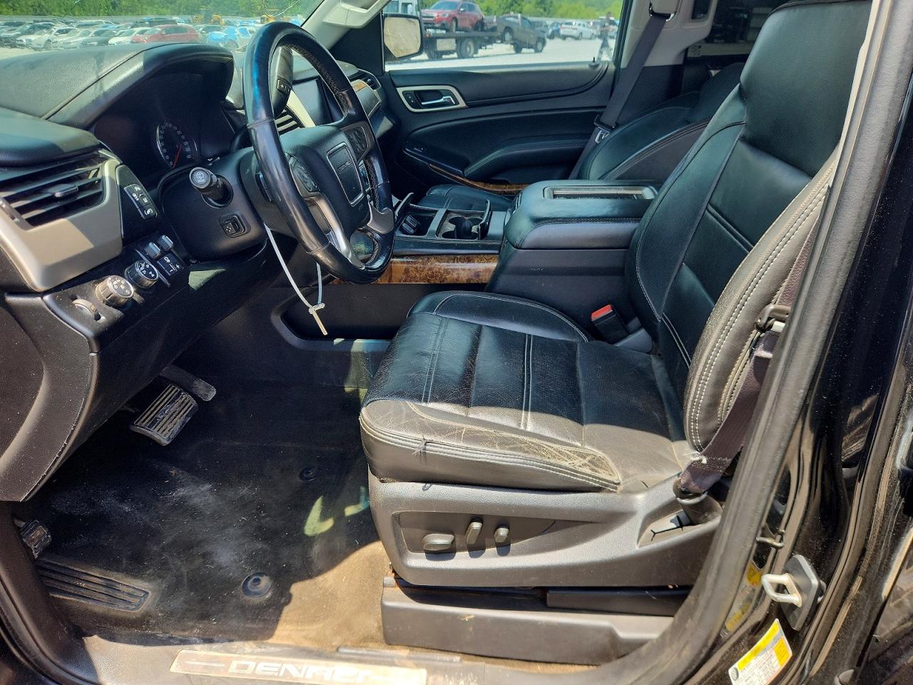 2015 Gmc Yukon Denali Black vin: 1GKS2CKJ6FR660062