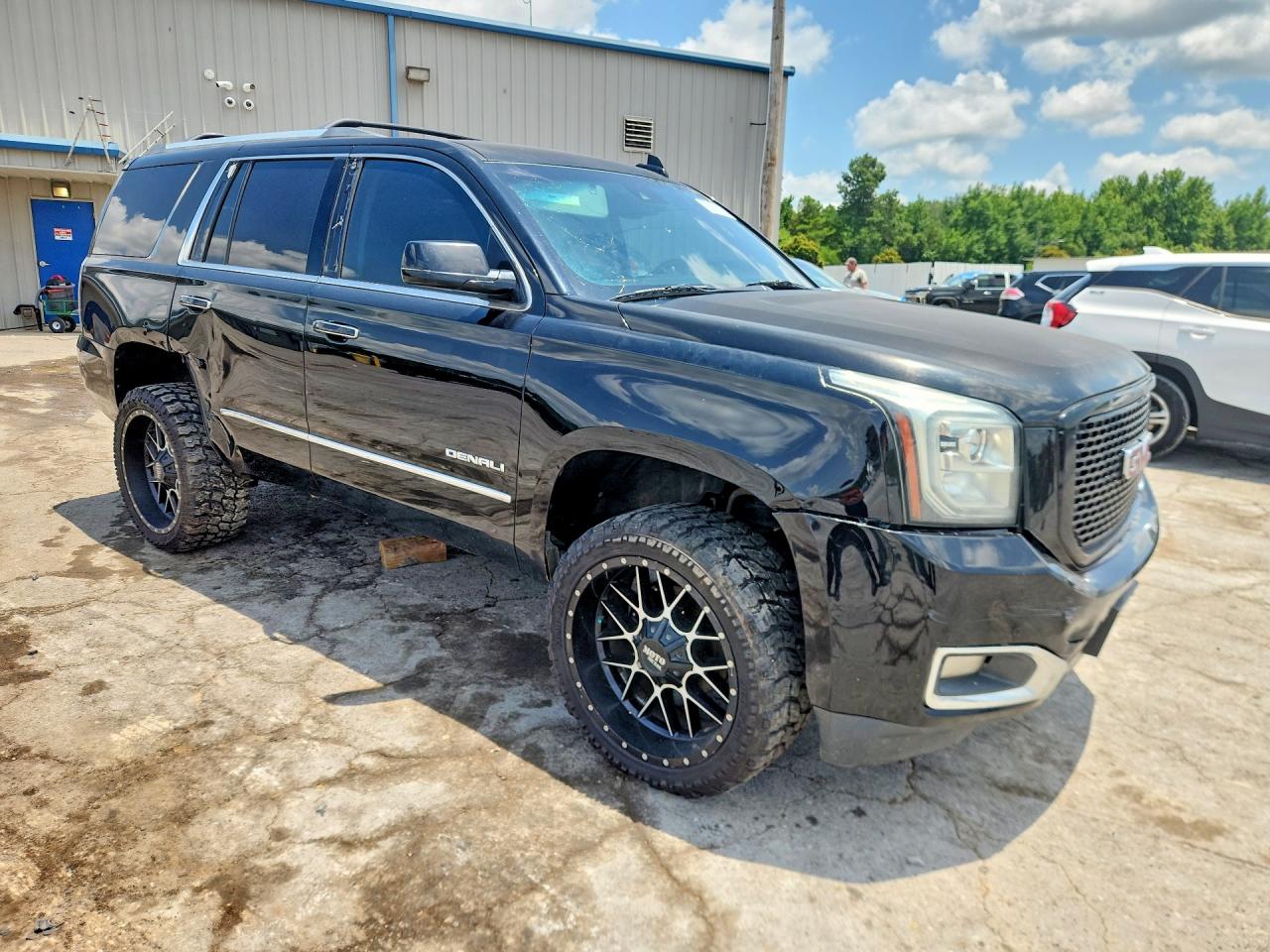2015 Gmc Yukon Denali Black vin: 1GKS2CKJ6FR660062