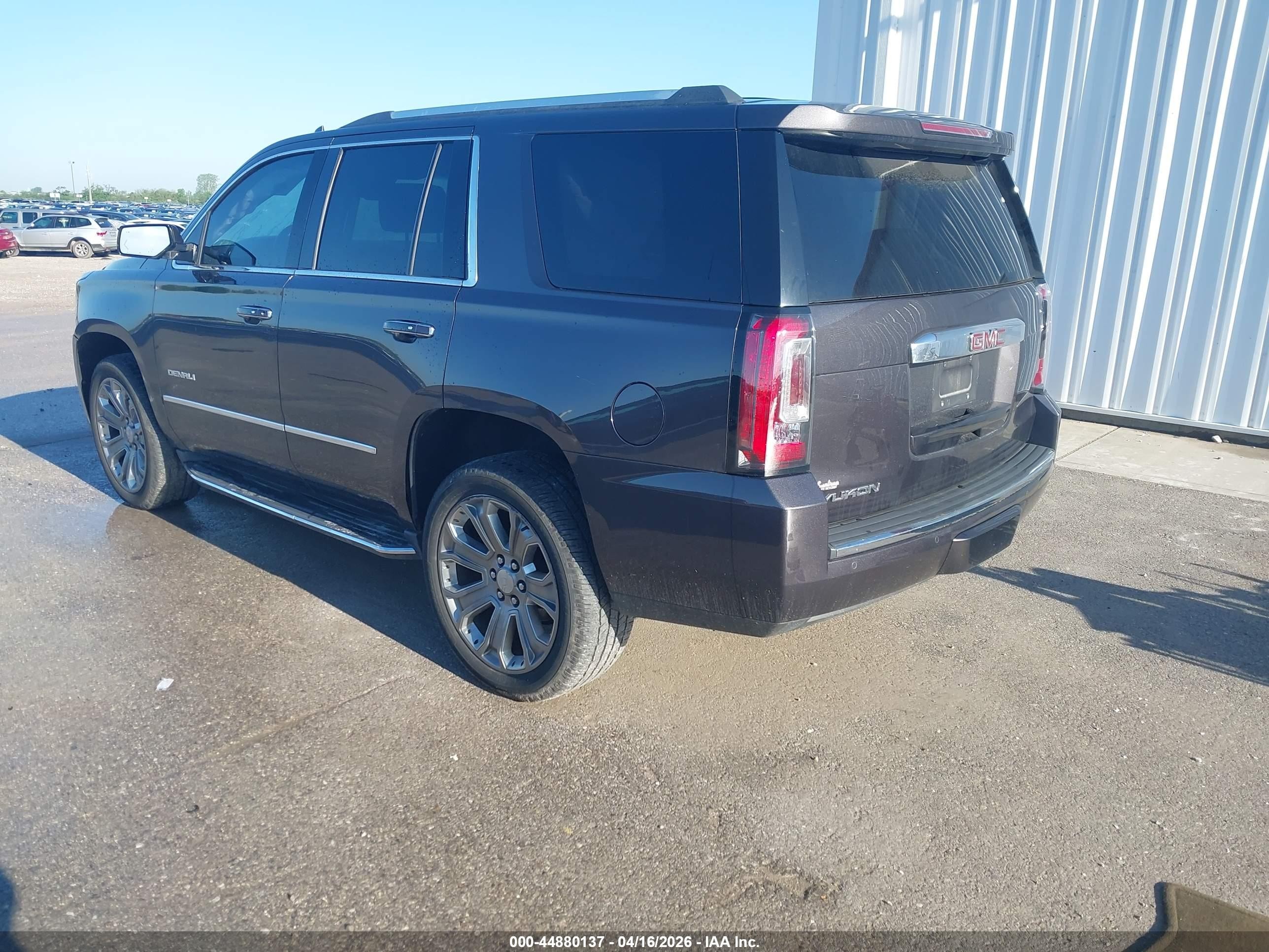 2015 Gmc Yukon Denali Black vin: 1GKS2CKJ6FR670526