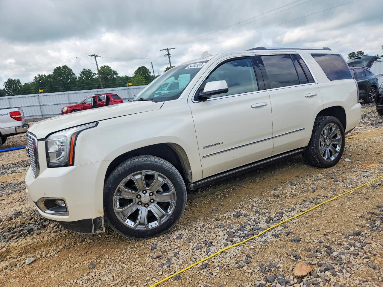 2015 Gmc Yukon Denali White vin: 1GKS2CKJ6FR728182