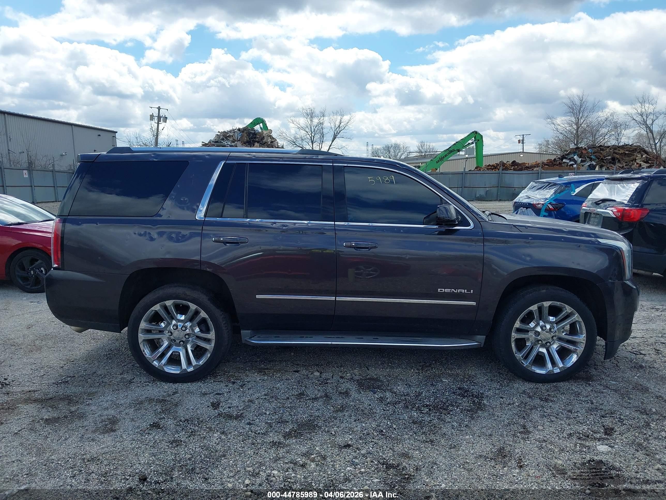 2015 Gmc Yukon Denali Gray vin: 1GKS2CKJ7FR167992