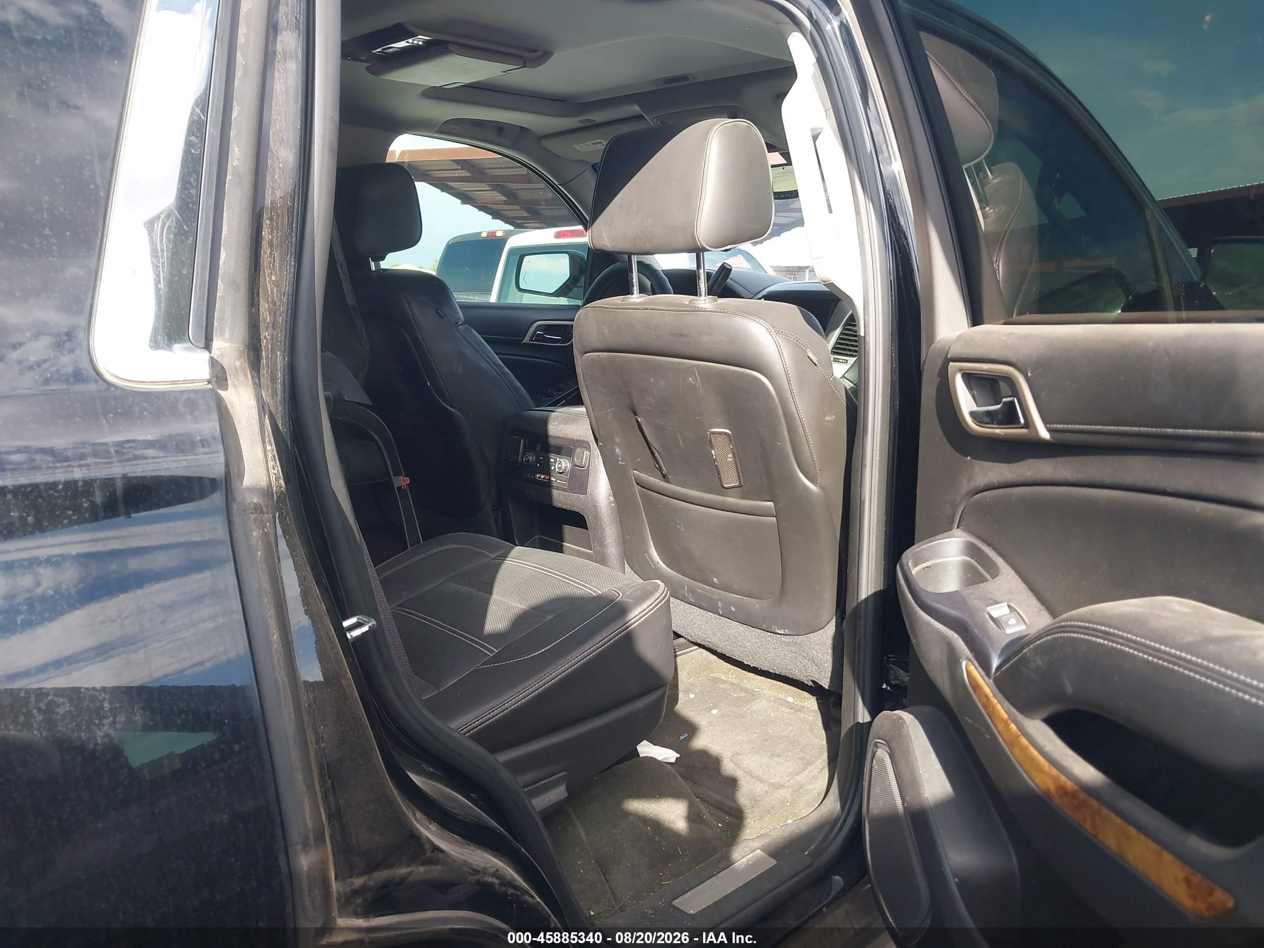 2015 Gmc Yukon Denali Black vin: 1GKS2CKJ7FR248068