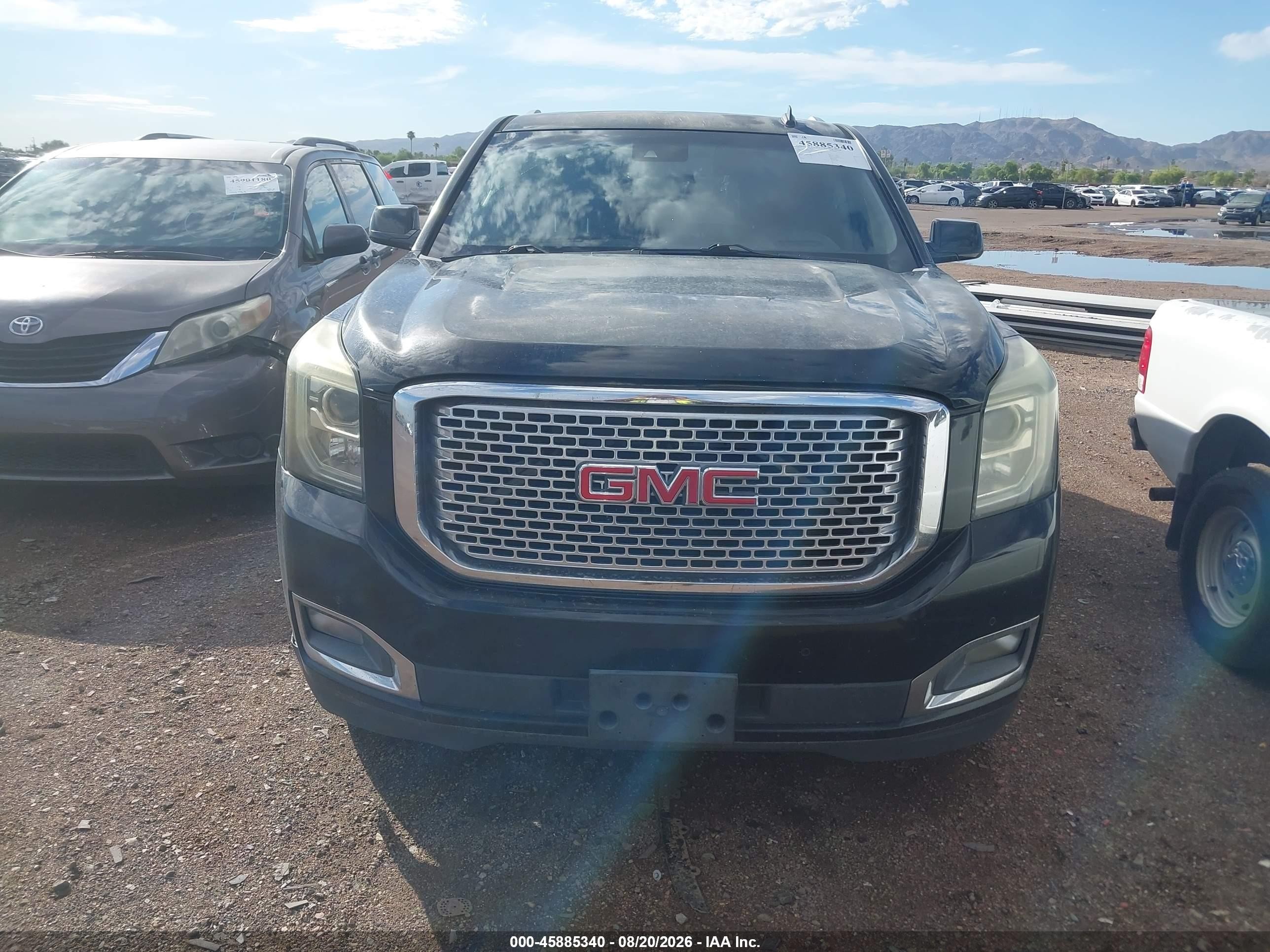 2015 Gmc Yukon Denali Black vin: 1GKS2CKJ7FR248068