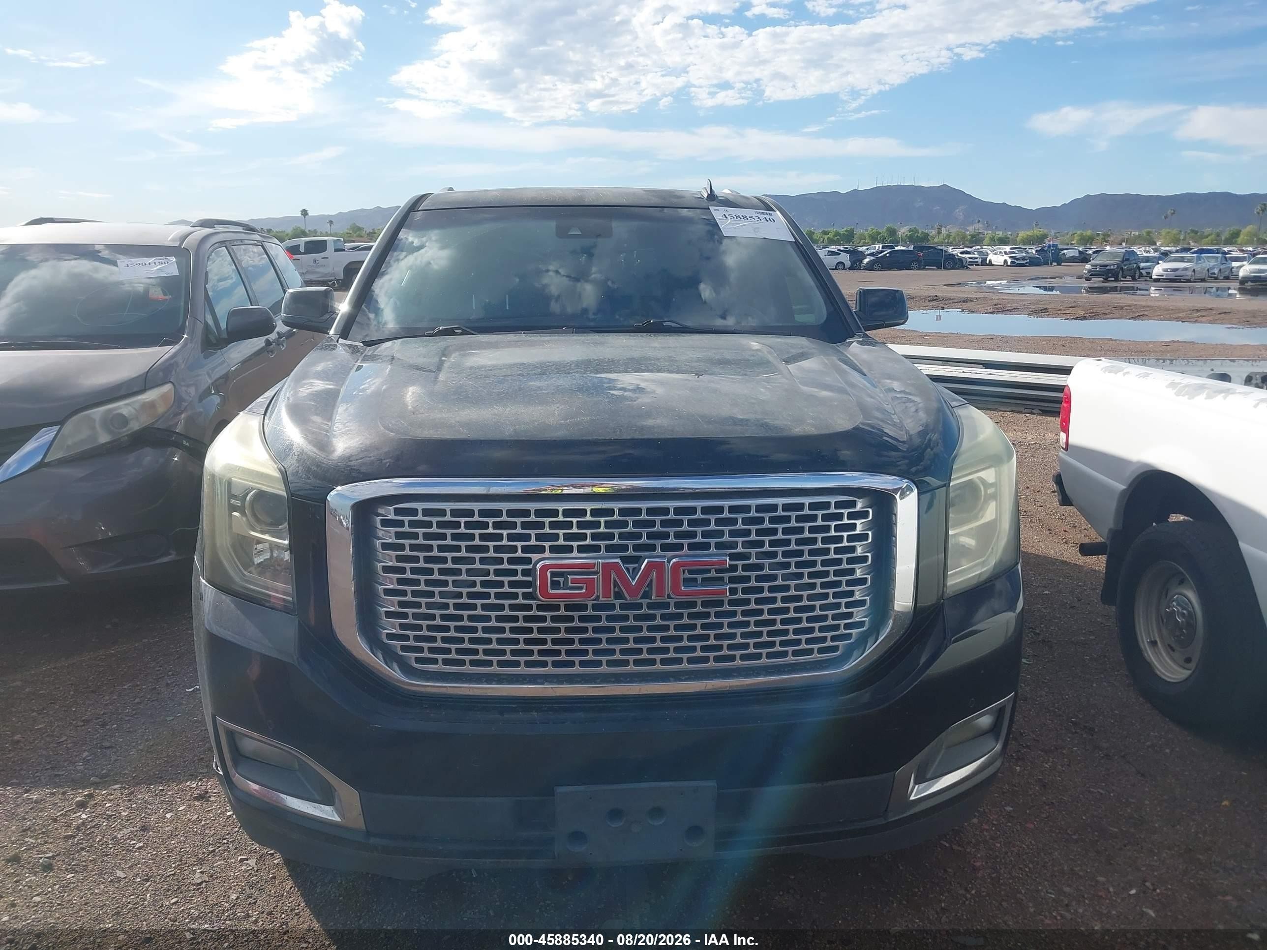 2015 Gmc Yukon Denali Black vin: 1GKS2CKJ7FR248068