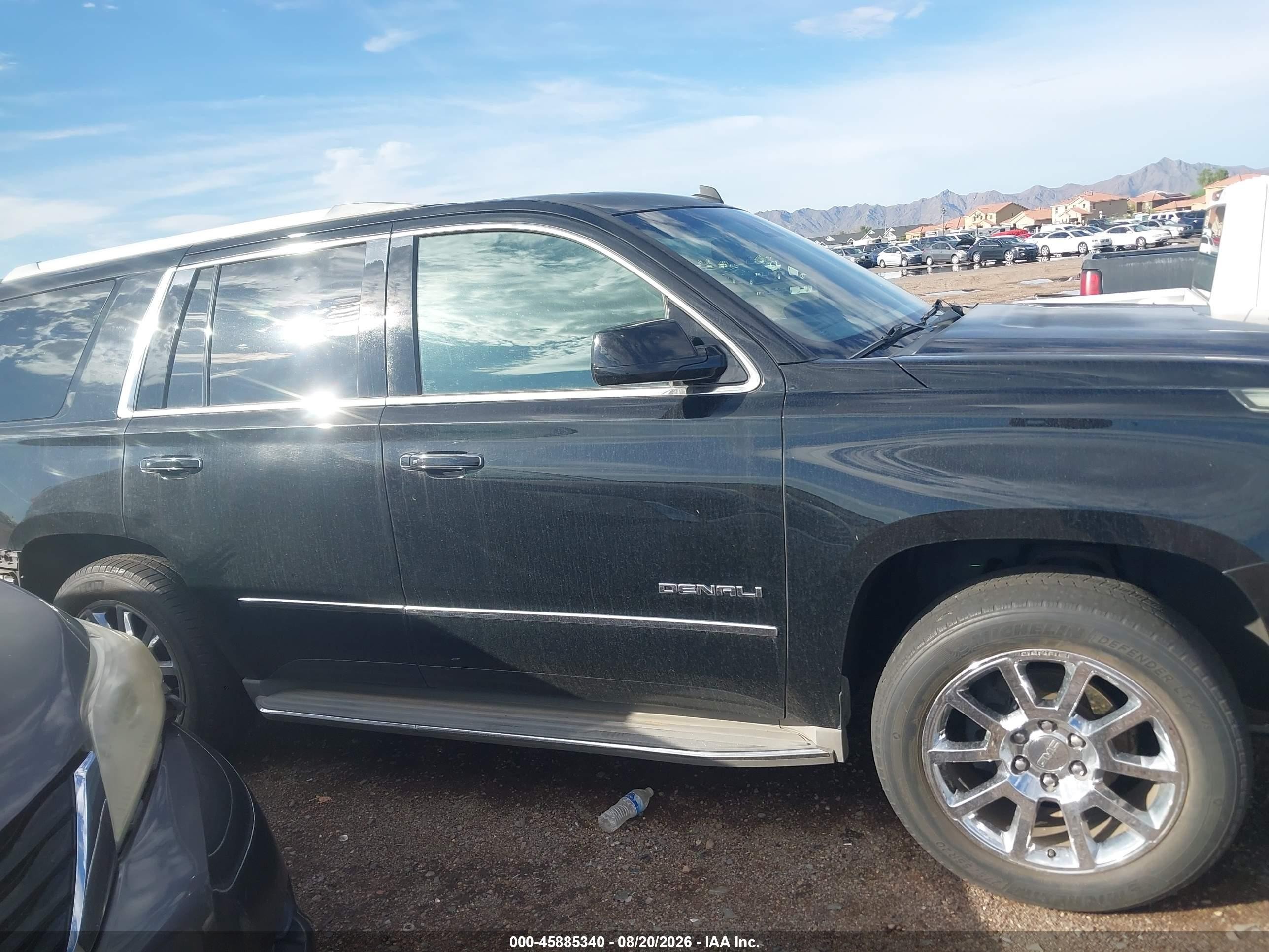 2015 Gmc Yukon Denali Black vin: 1GKS2CKJ7FR248068