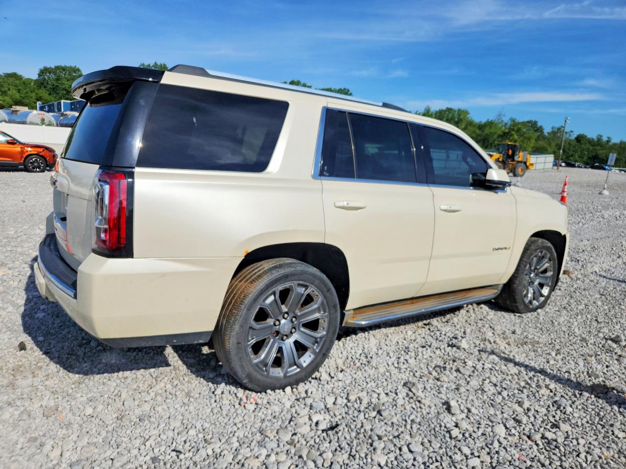 2015 Gmc Yukon Denali White vin: 1GKS2CKJ7FR273441