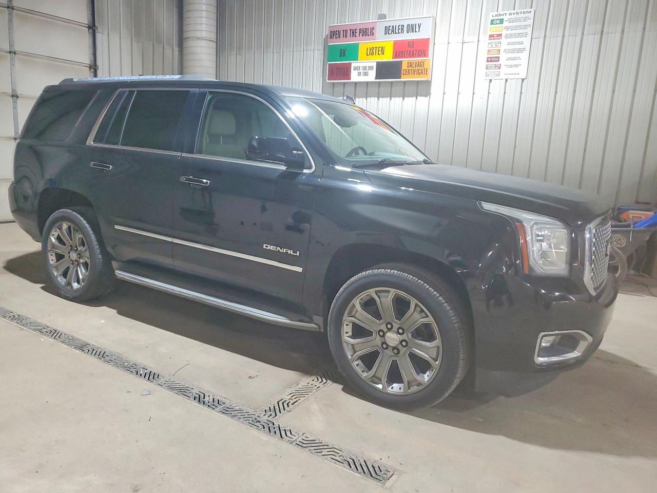 2015 Gmc Yukon Denali Black vin: 1GKS2CKJ7FR309290