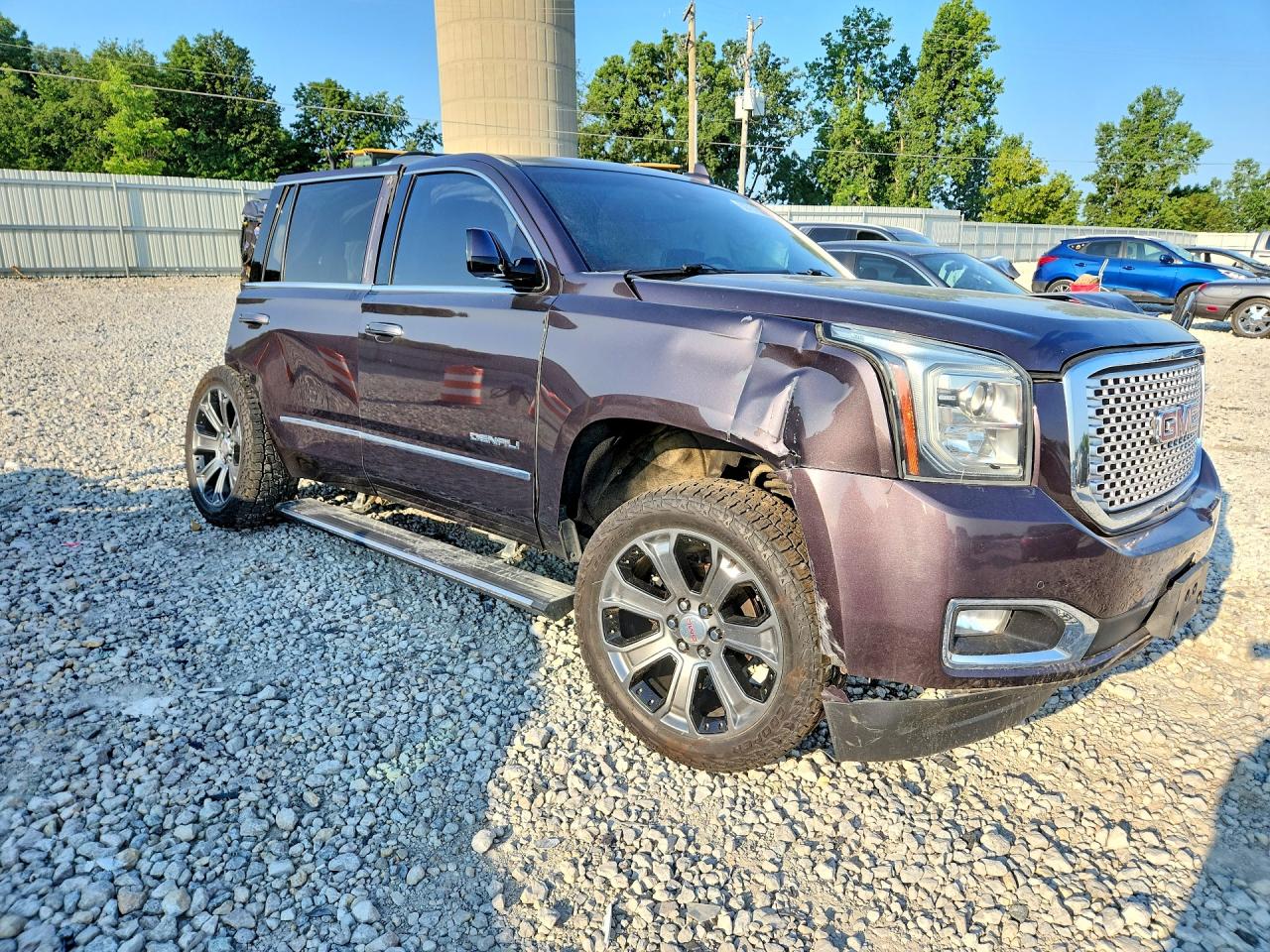 2015 Gmc Yukon Denali Бордовый vin: 1GKS2CKJ7FR558172