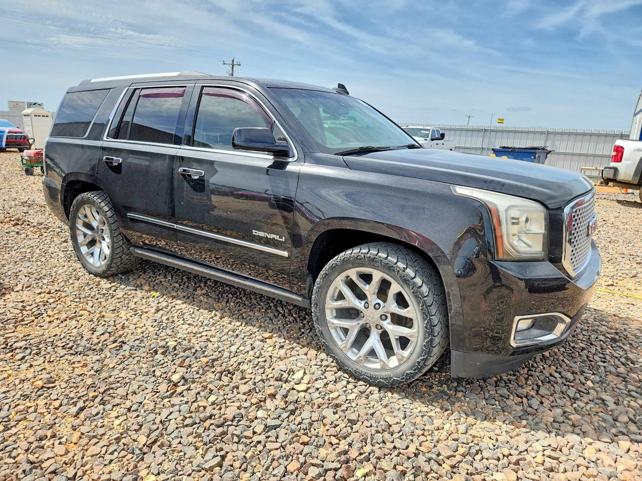 2015 Gmc Yukon Denali Black vin: 1GKS2CKJ7FR561301