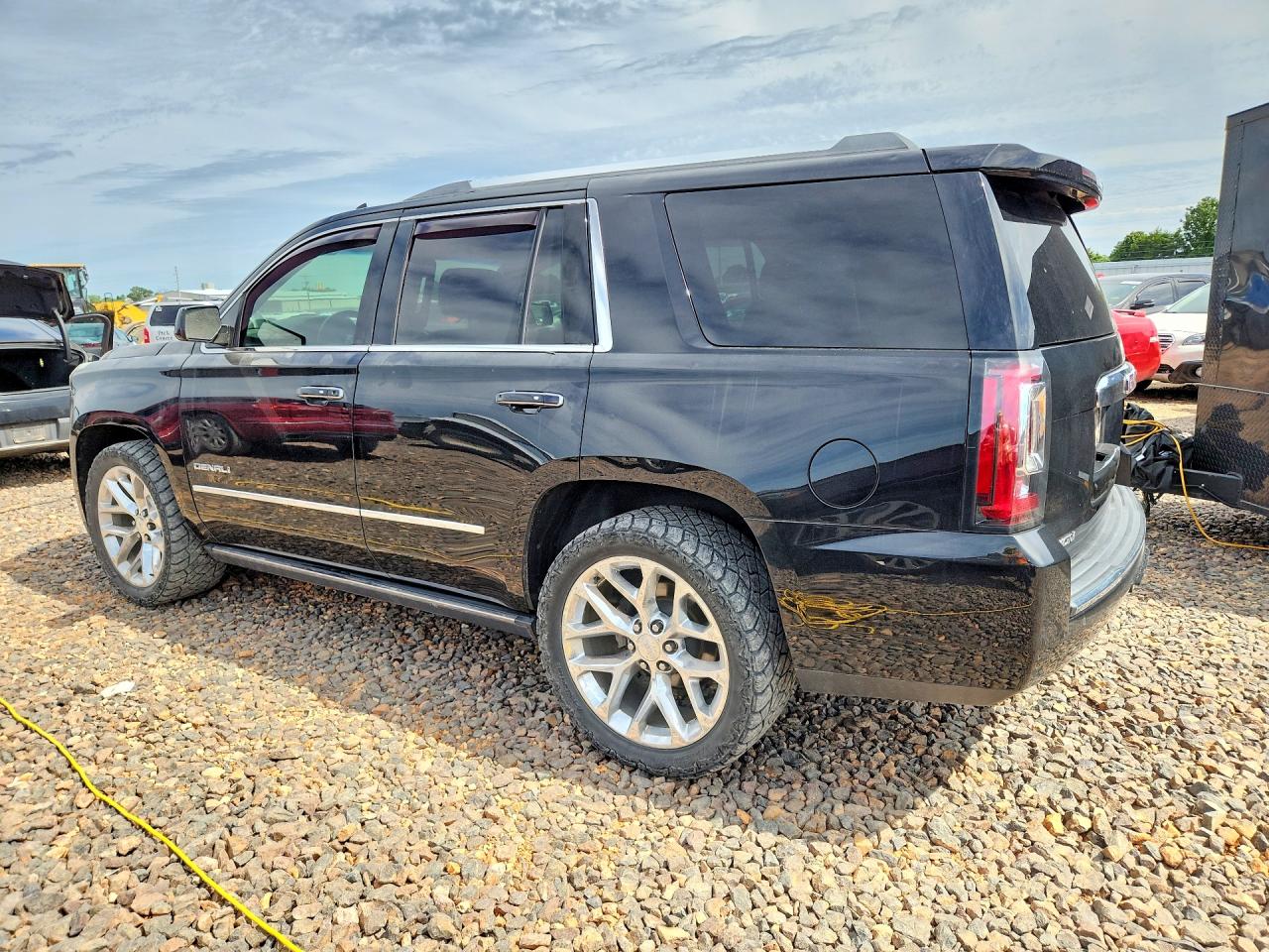 2015 Gmc Yukon Denali Black vin: 1GKS2CKJ7FR561301