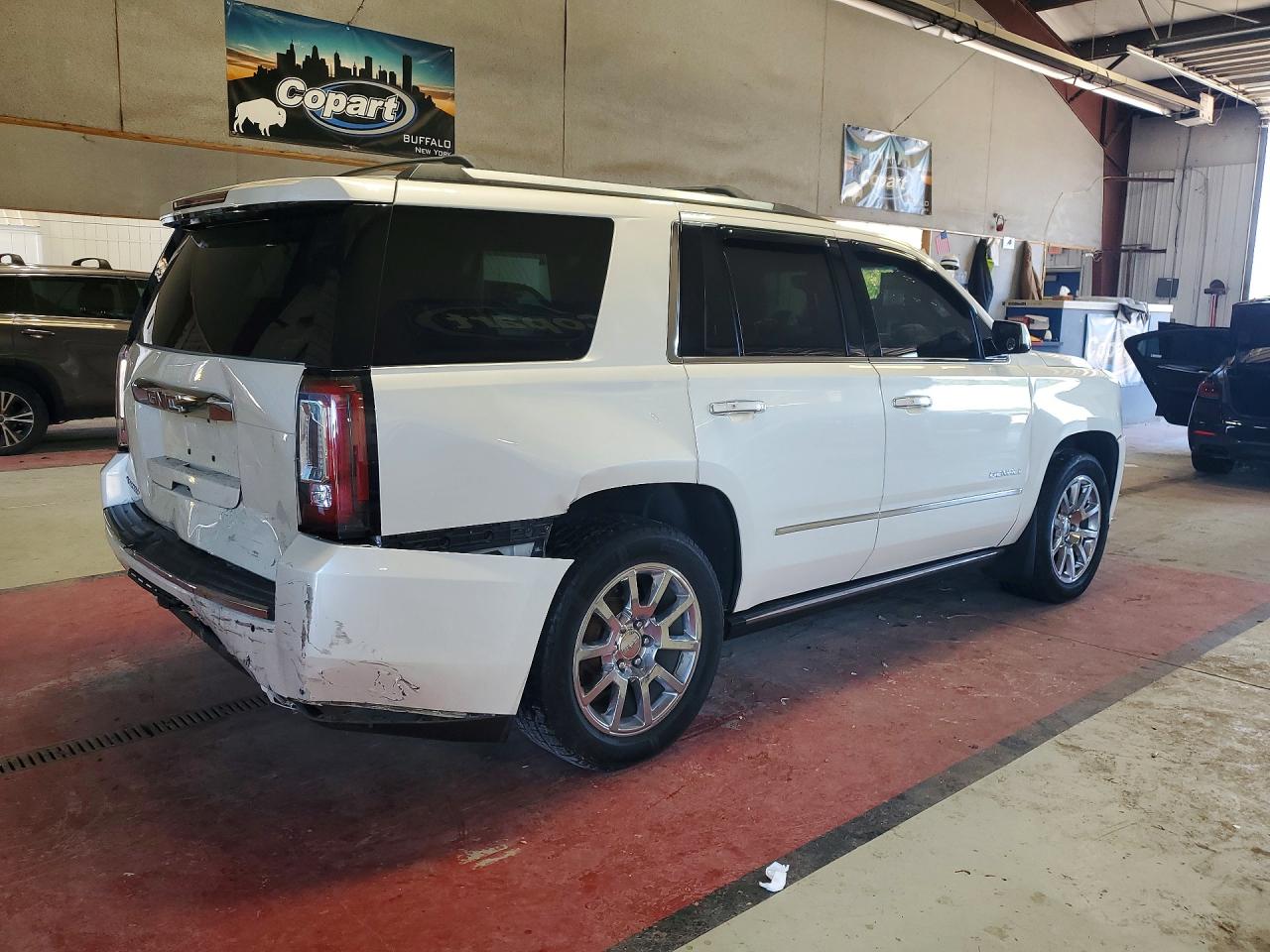 2015 Gmc Yukon Denali White vin: 1GKS2CKJ7FR635378