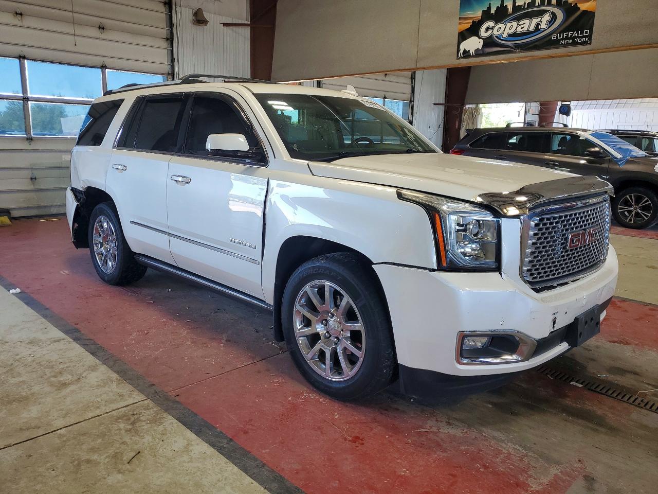 2015 Gmc Yukon Denali White vin: 1GKS2CKJ7FR635378