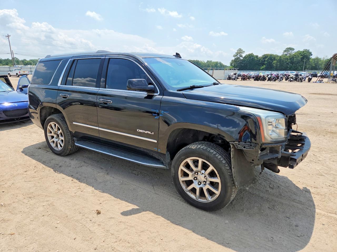 2015 Gmc Yukon Denali Black vin: 1GKS2CKJ7FR653542