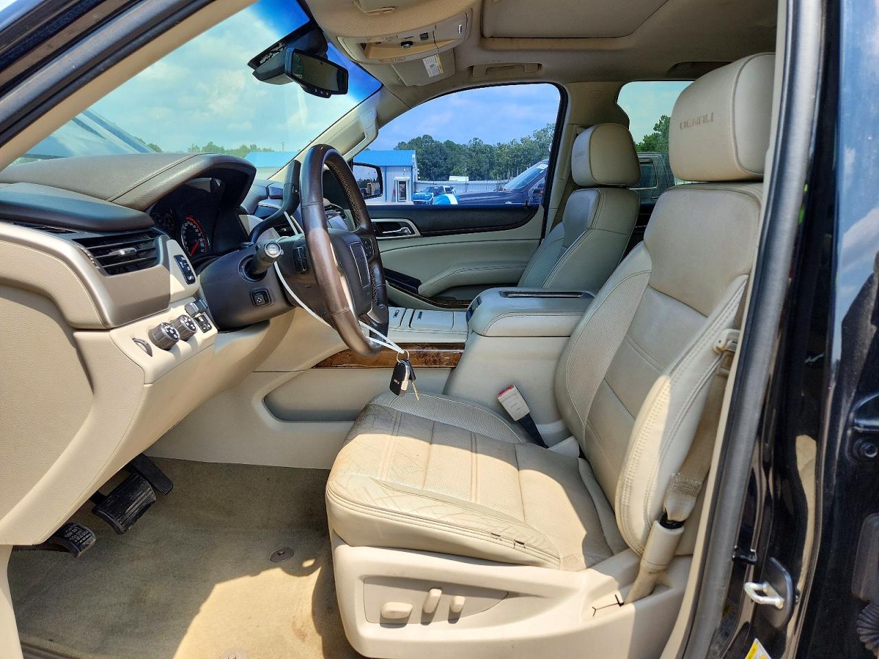 2015 Gmc Yukon Denali Black vin: 1GKS2CKJ7FR653542