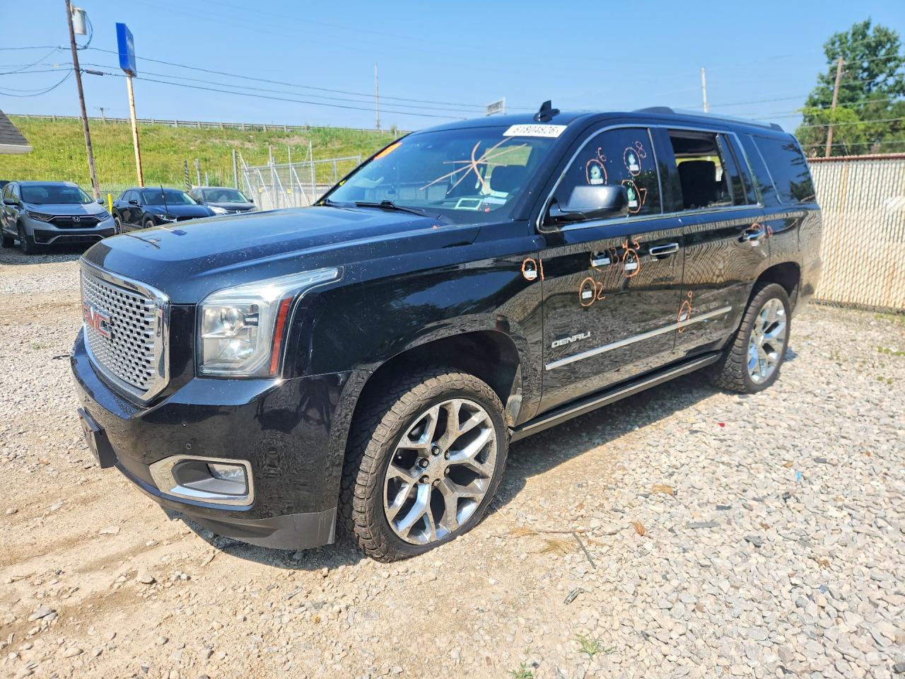 2015 Gmc Yukon Denali Black vin: 1GKS2CKJ7FR708961