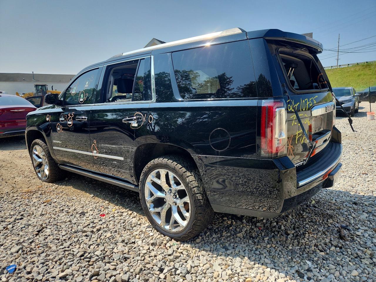 2015 Gmc Yukon Denali Black vin: 1GKS2CKJ7FR708961