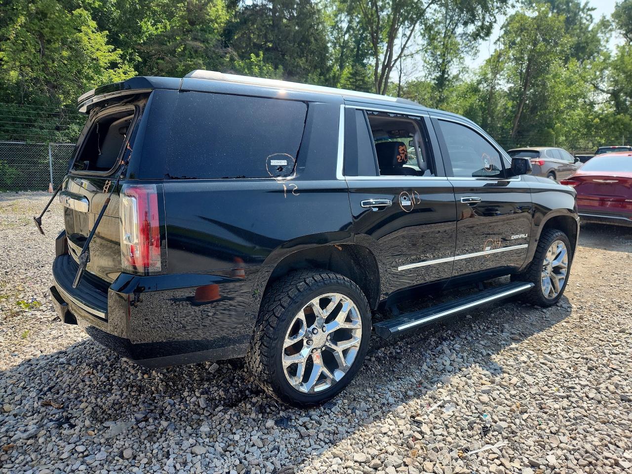 2015 Gmc Yukon Denali Black vin: 1GKS2CKJ7FR708961
