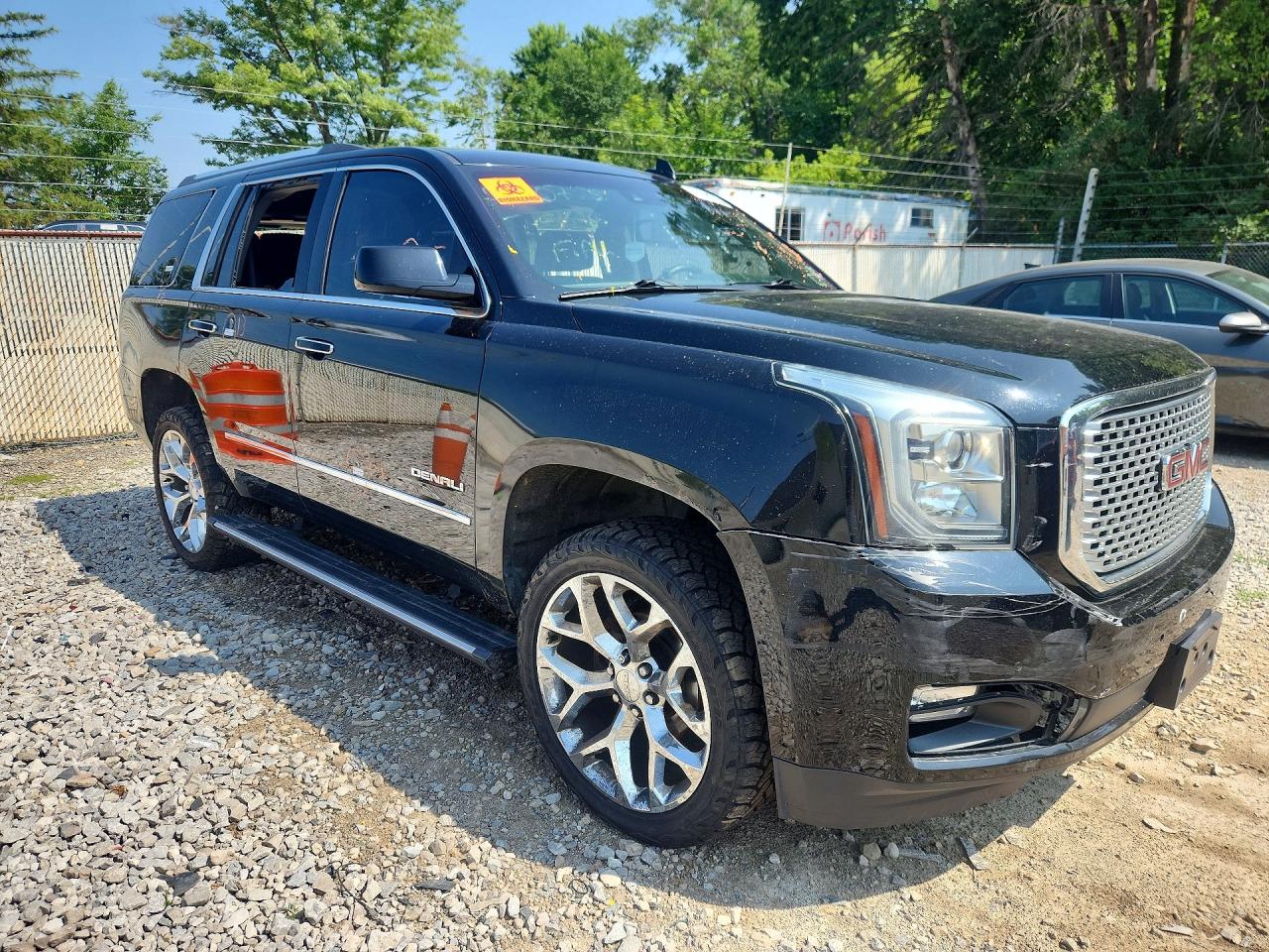 2015 Gmc Yukon Denali Black vin: 1GKS2CKJ7FR708961