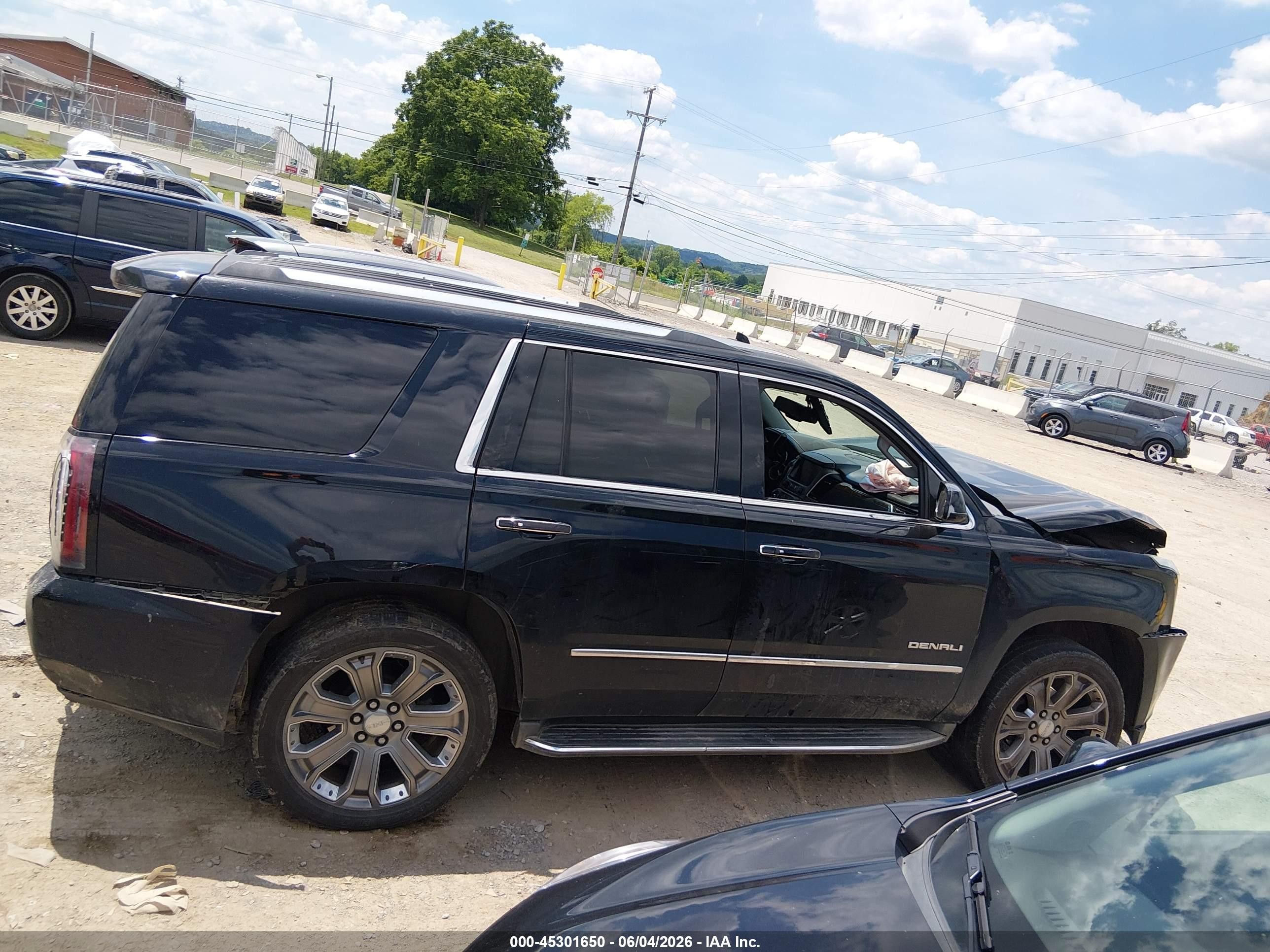 2015 Gmc Yukon Denali Black vin: 1GKS2CKJ7FR714484
