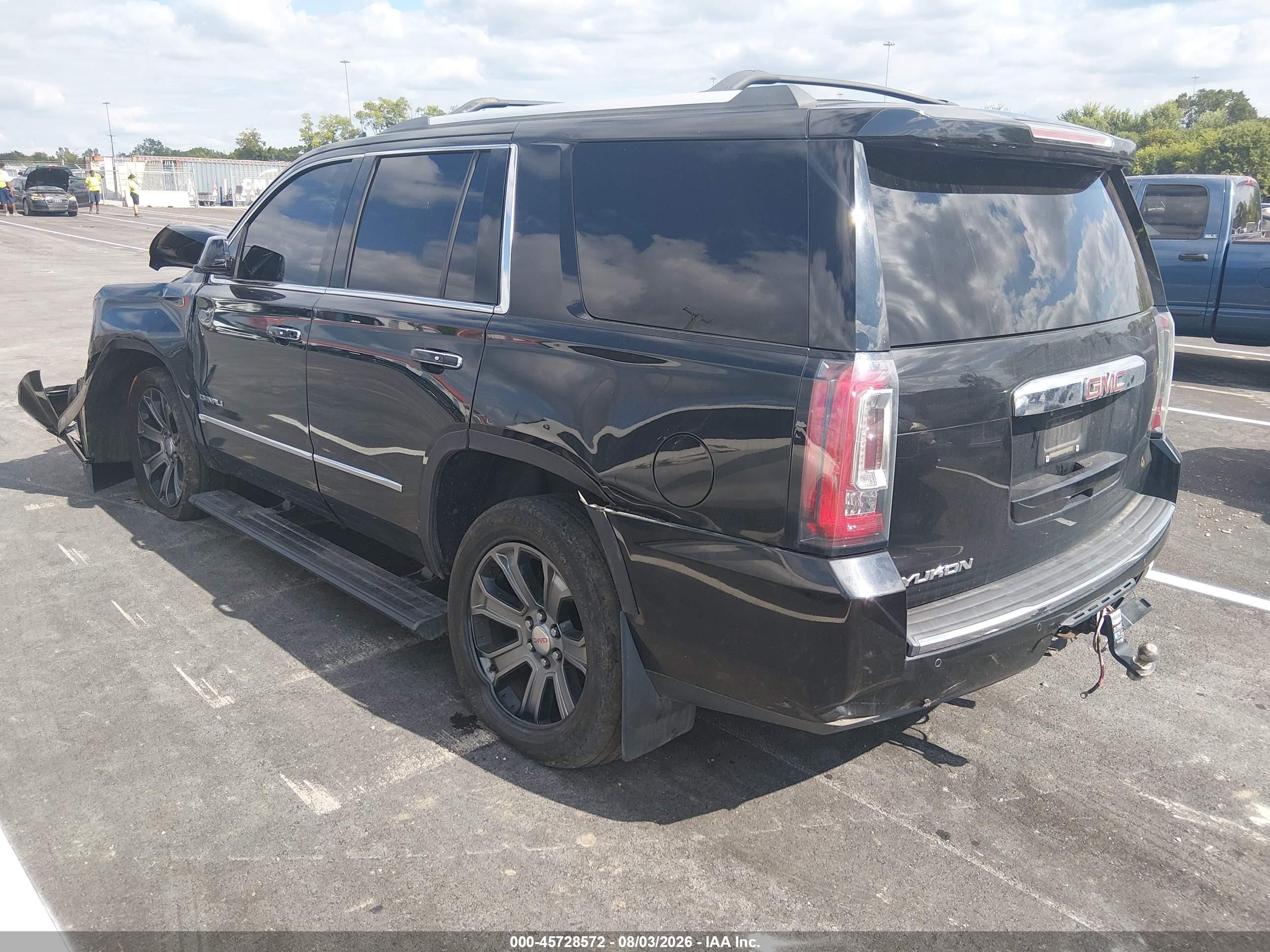 2016 Gmc Yukon Denali Black vin: 1GKS2CKJ7GR249917