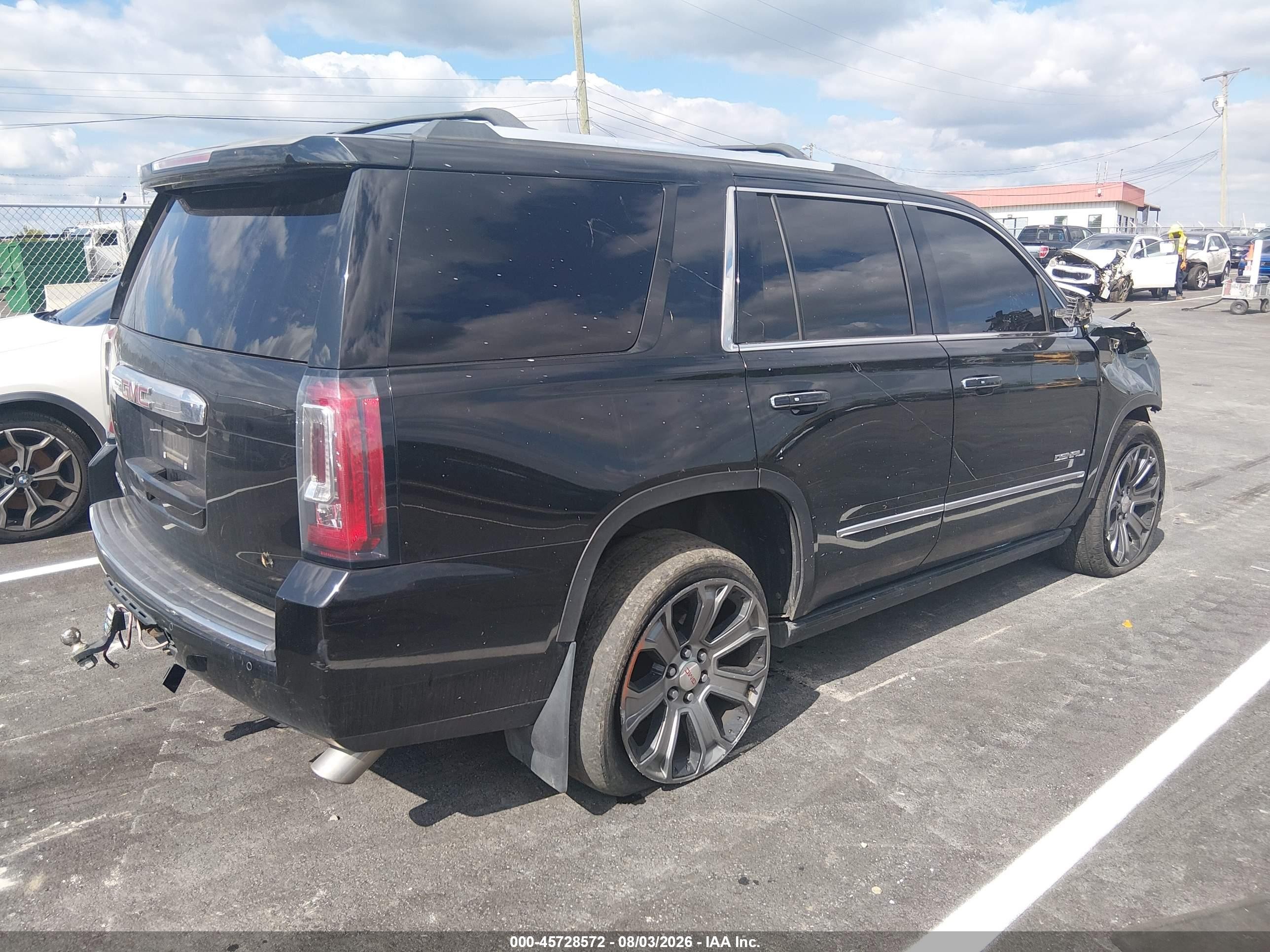 2016 Gmc Yukon Denali Black vin: 1GKS2CKJ7GR249917