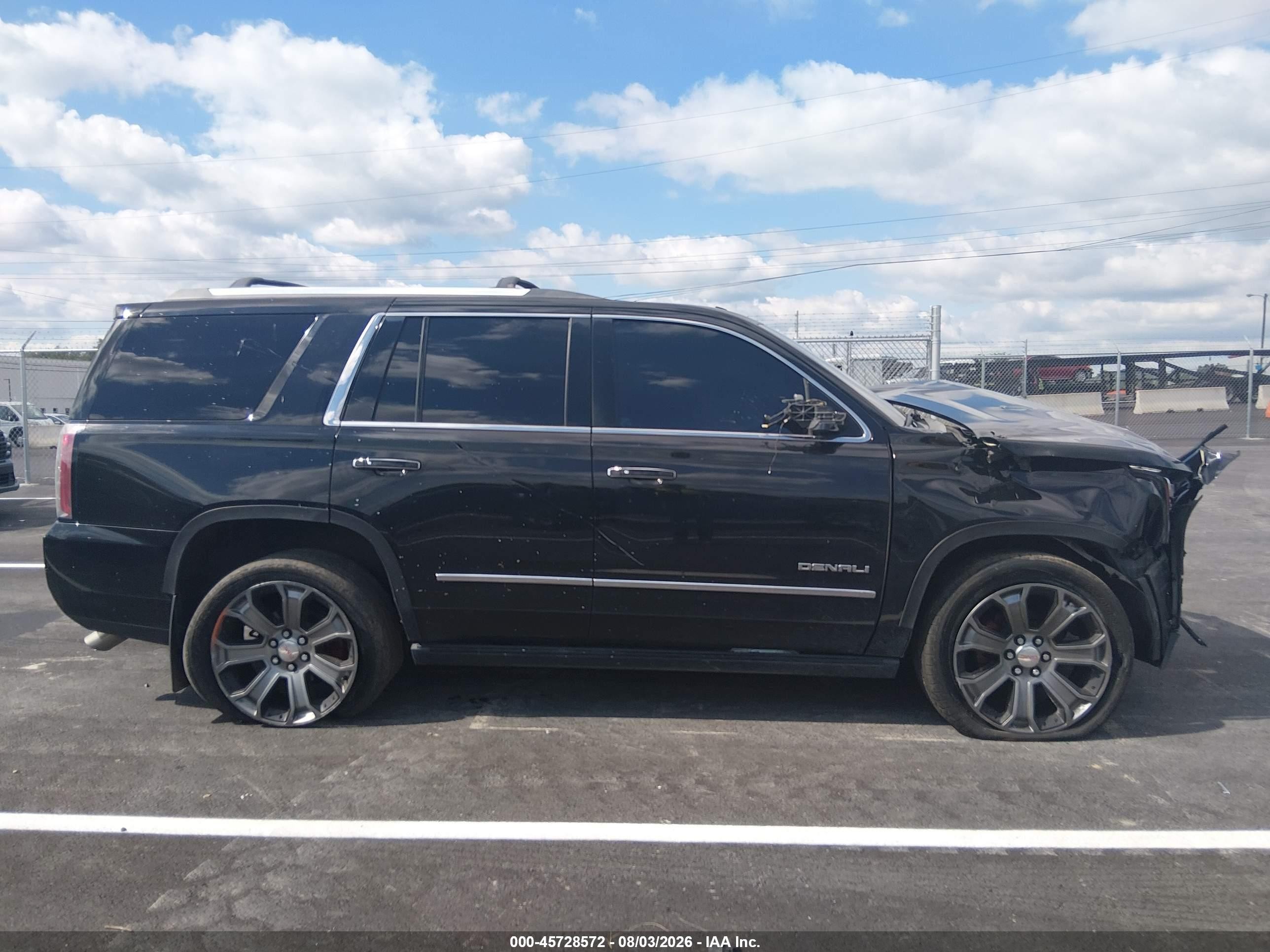 2016 Gmc Yukon Denali Black vin: 1GKS2CKJ7GR249917