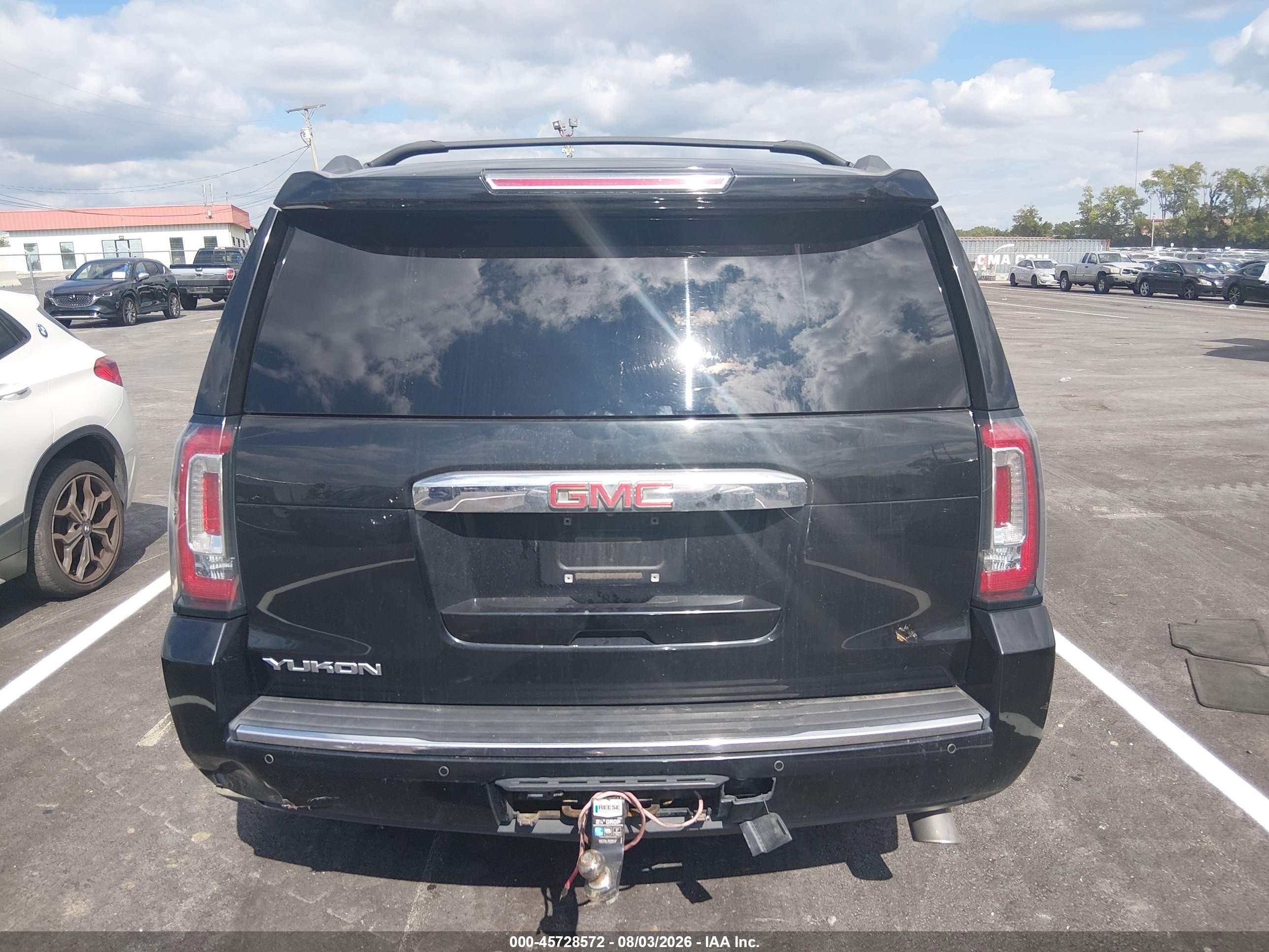 2016 Gmc Yukon Denali Black vin: 1GKS2CKJ7GR249917