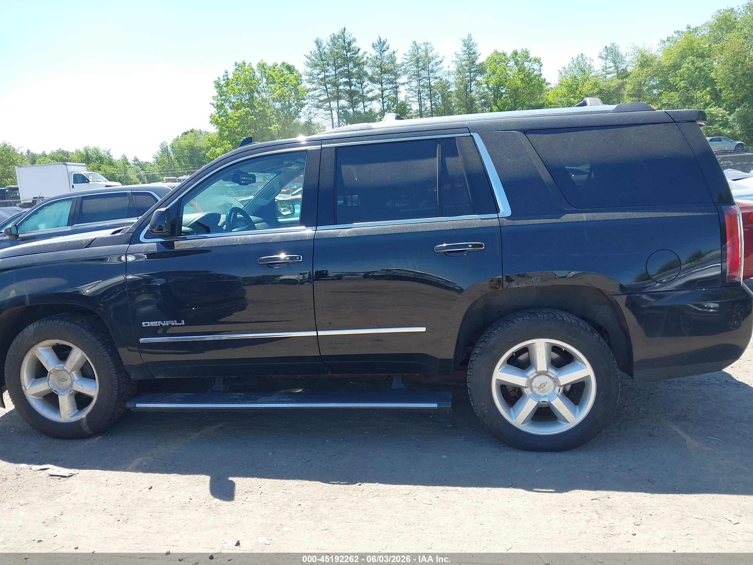 2015 Gmc Yukon Denali Black vin: 1GKS2CKJ8FR560559
